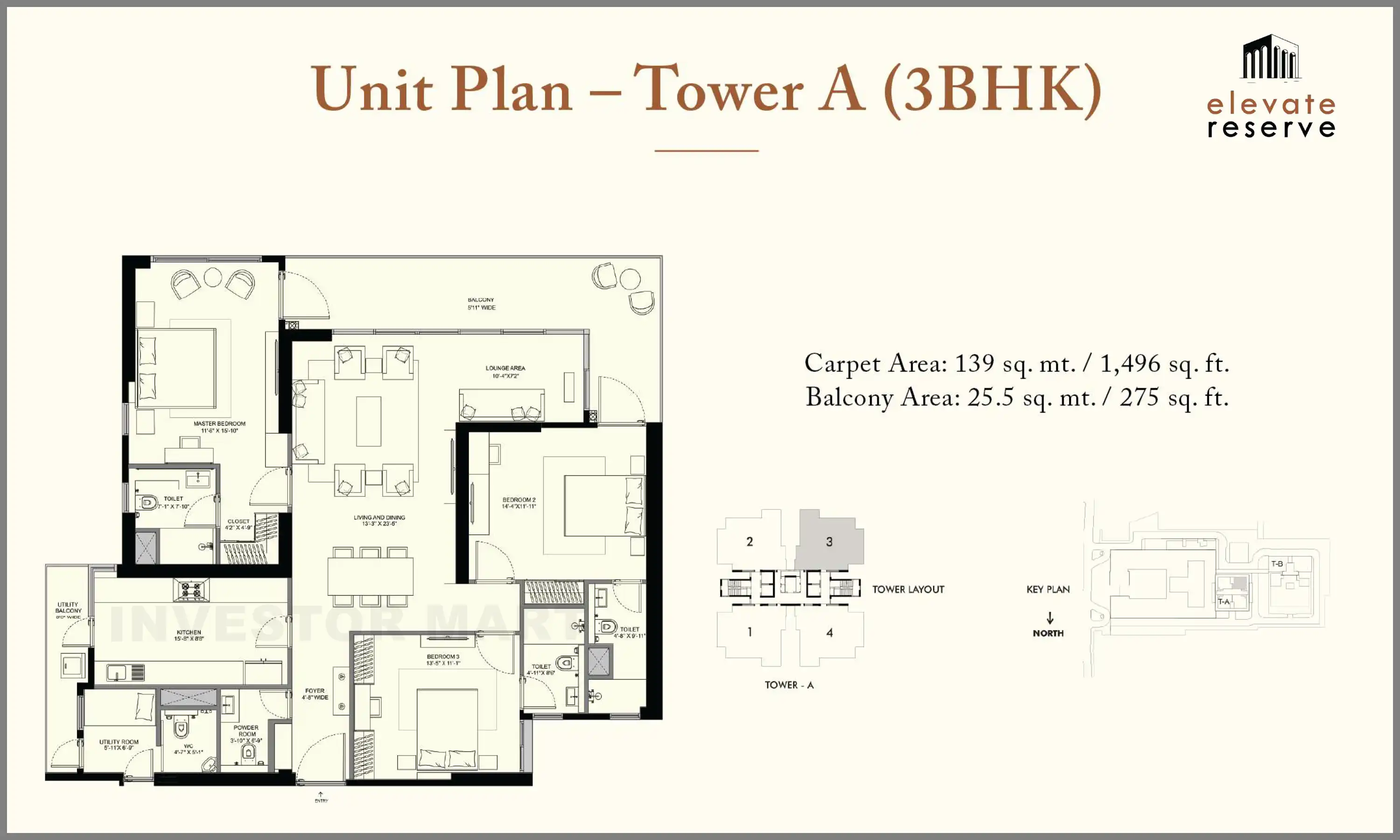 1496 Sqft