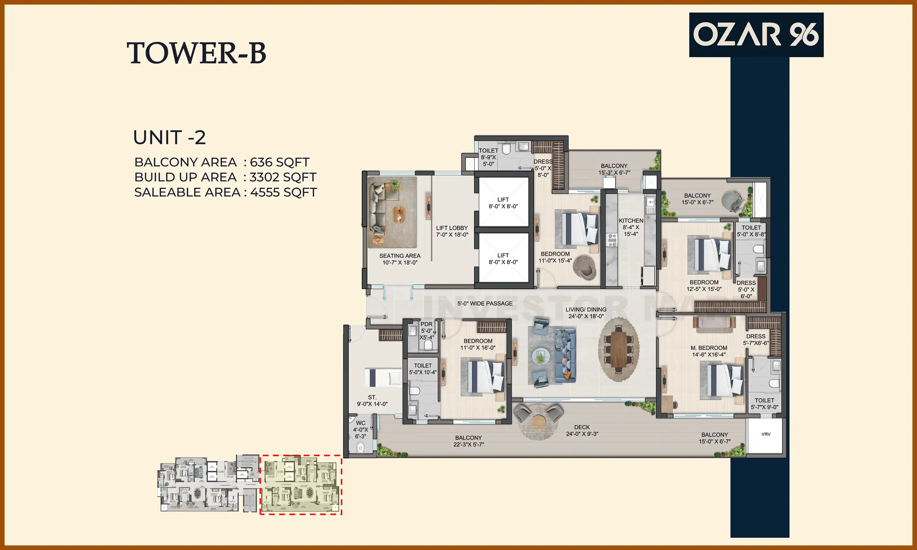4555 Sqft