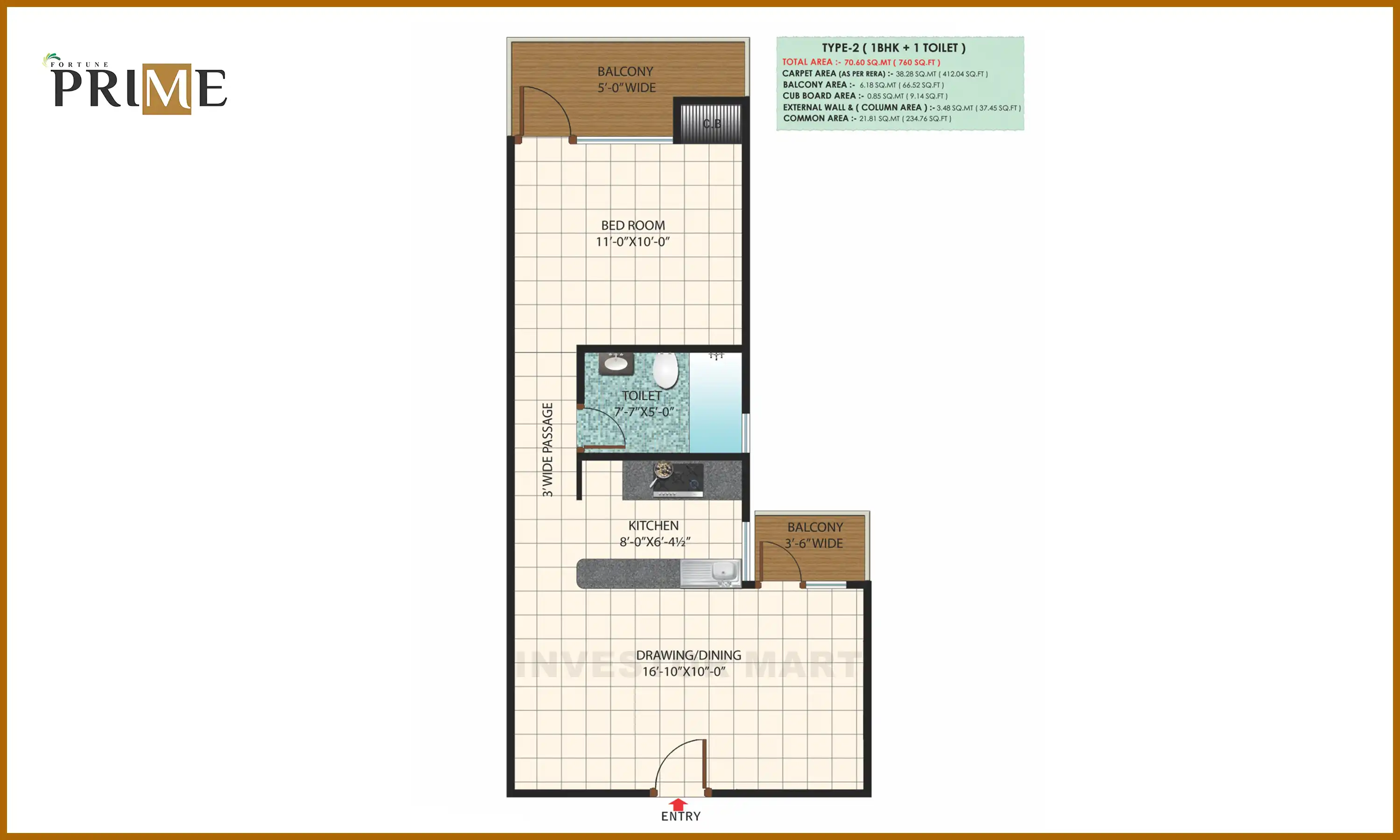 760 Sqft