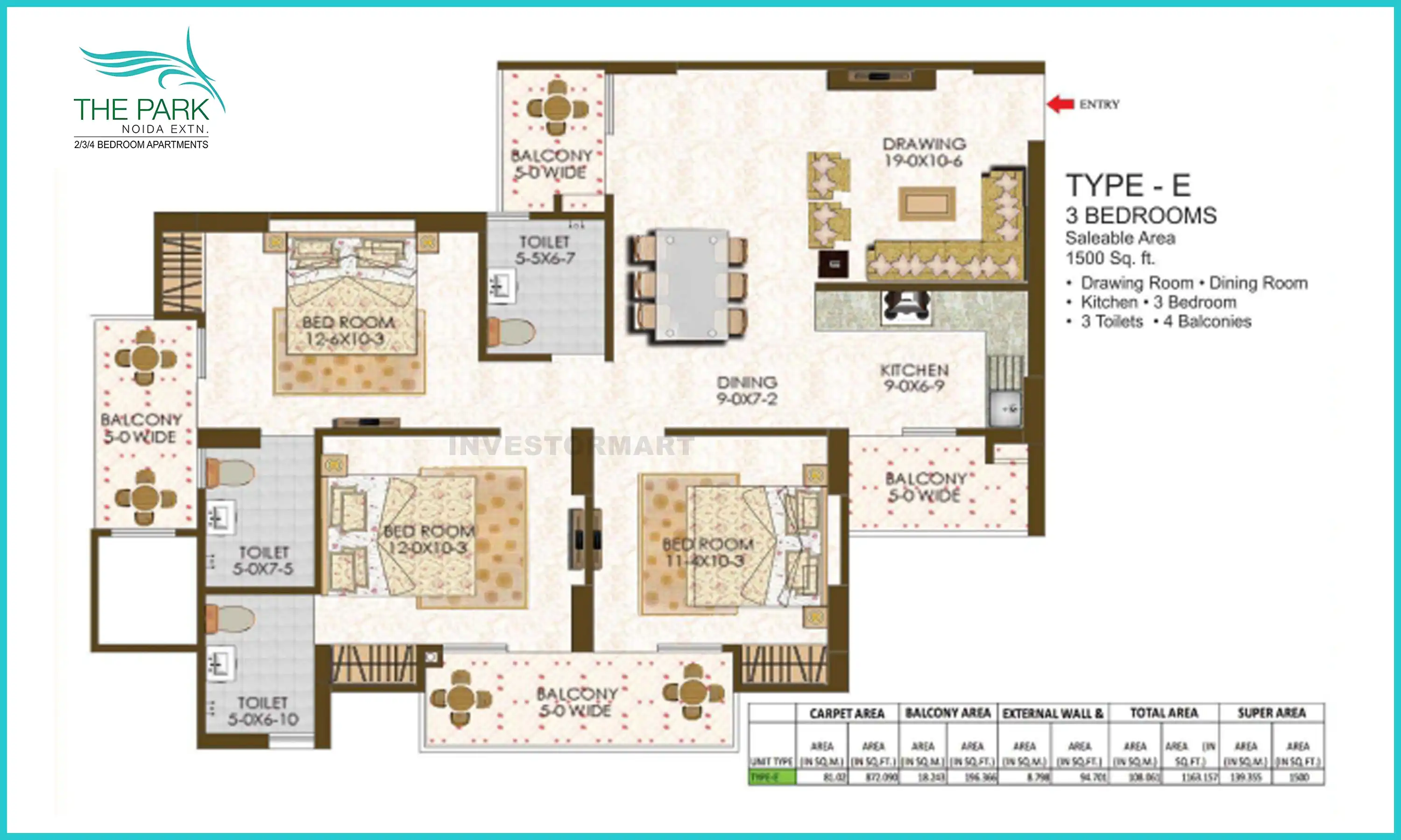 1500 Sqft