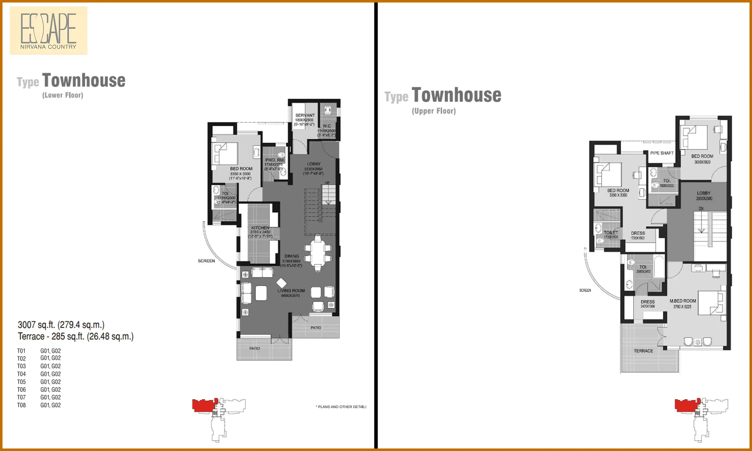3007 Sqft