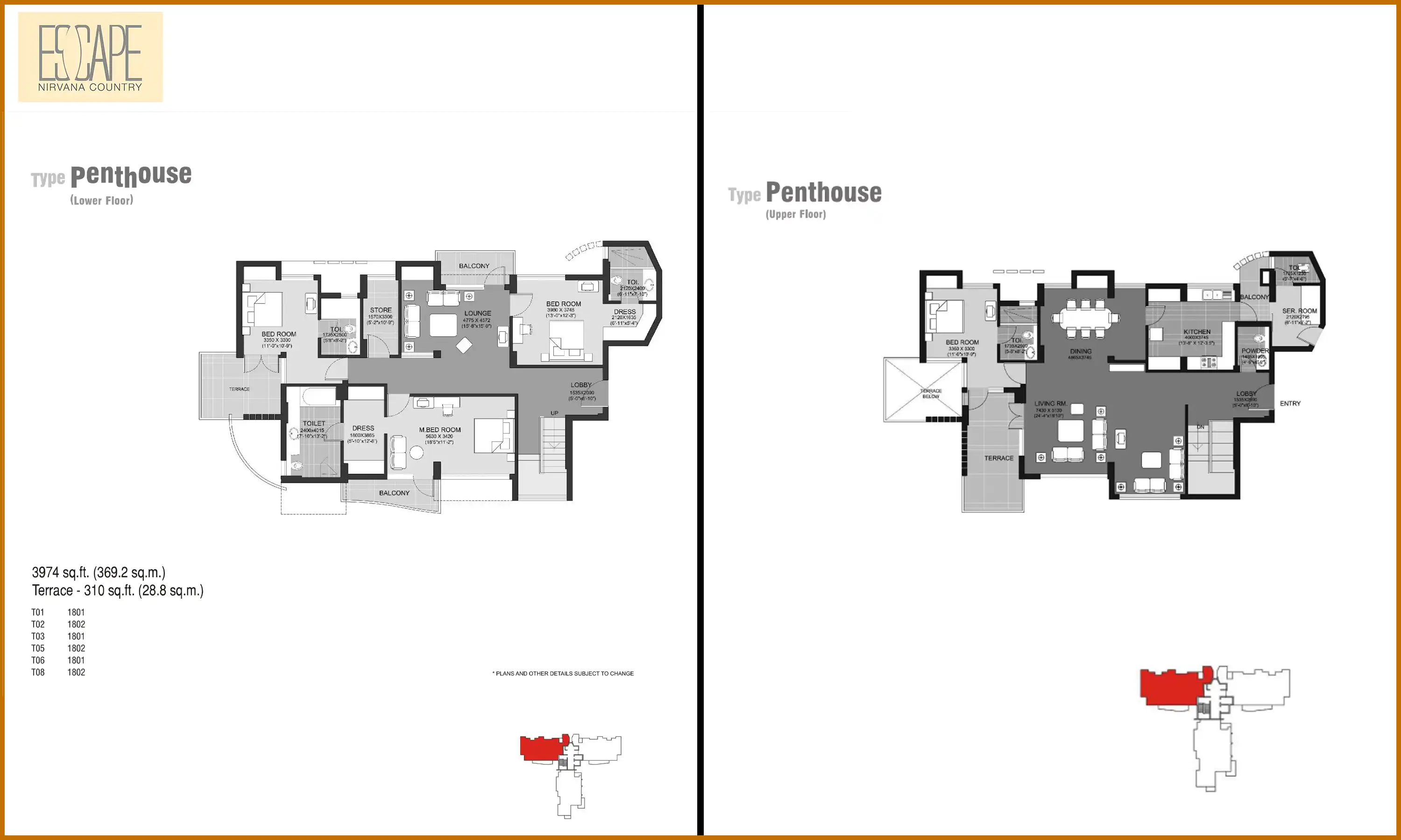 3974 Sqft