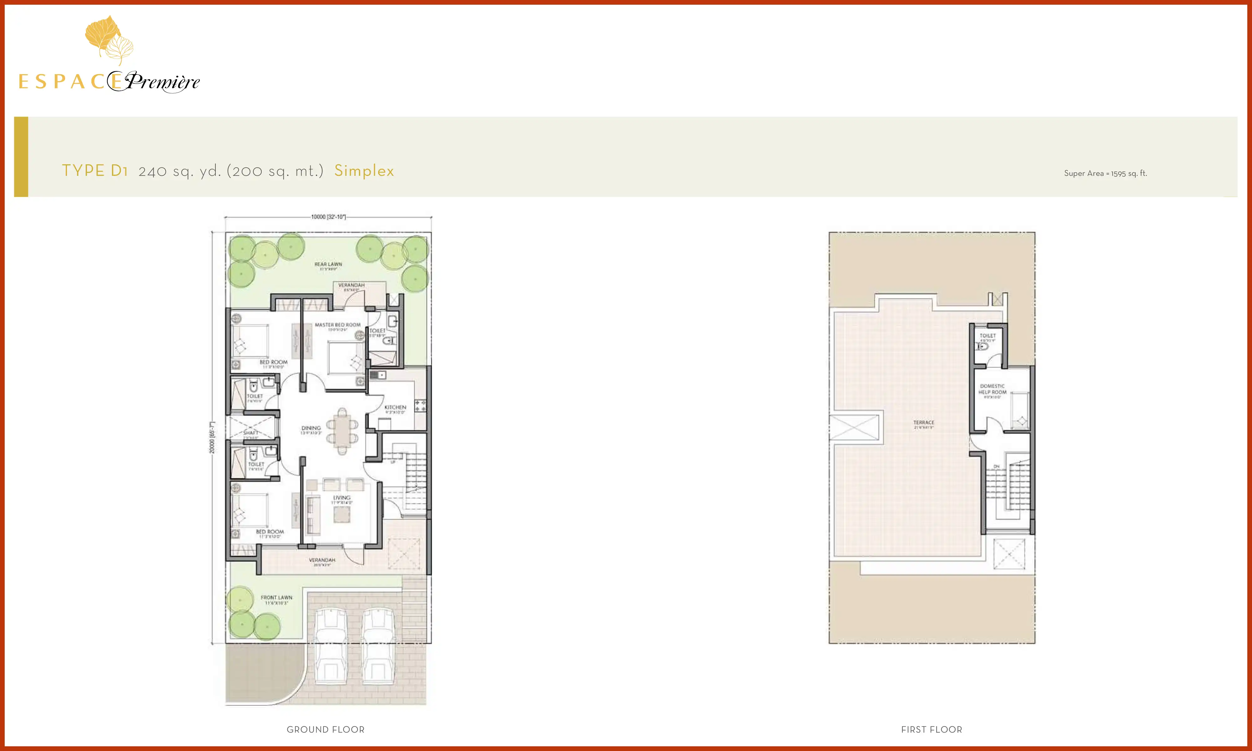 240 Sqft