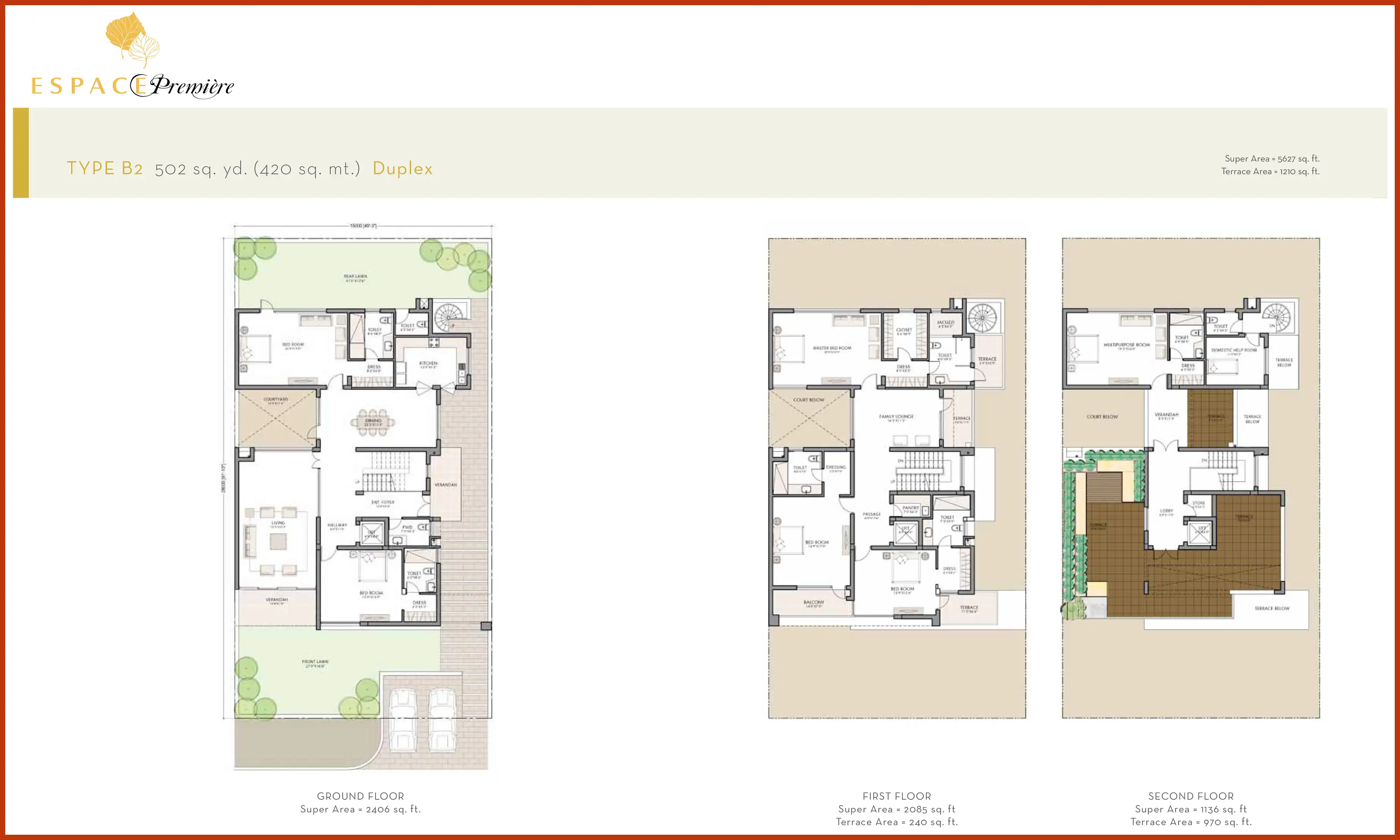 502 Sqft