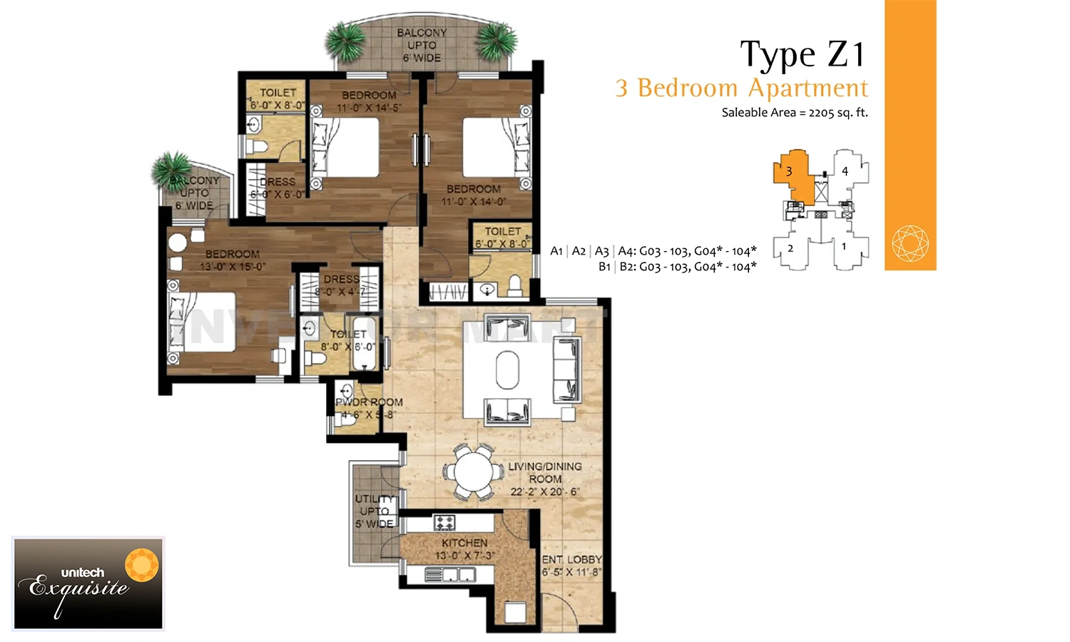 2205 Sqft