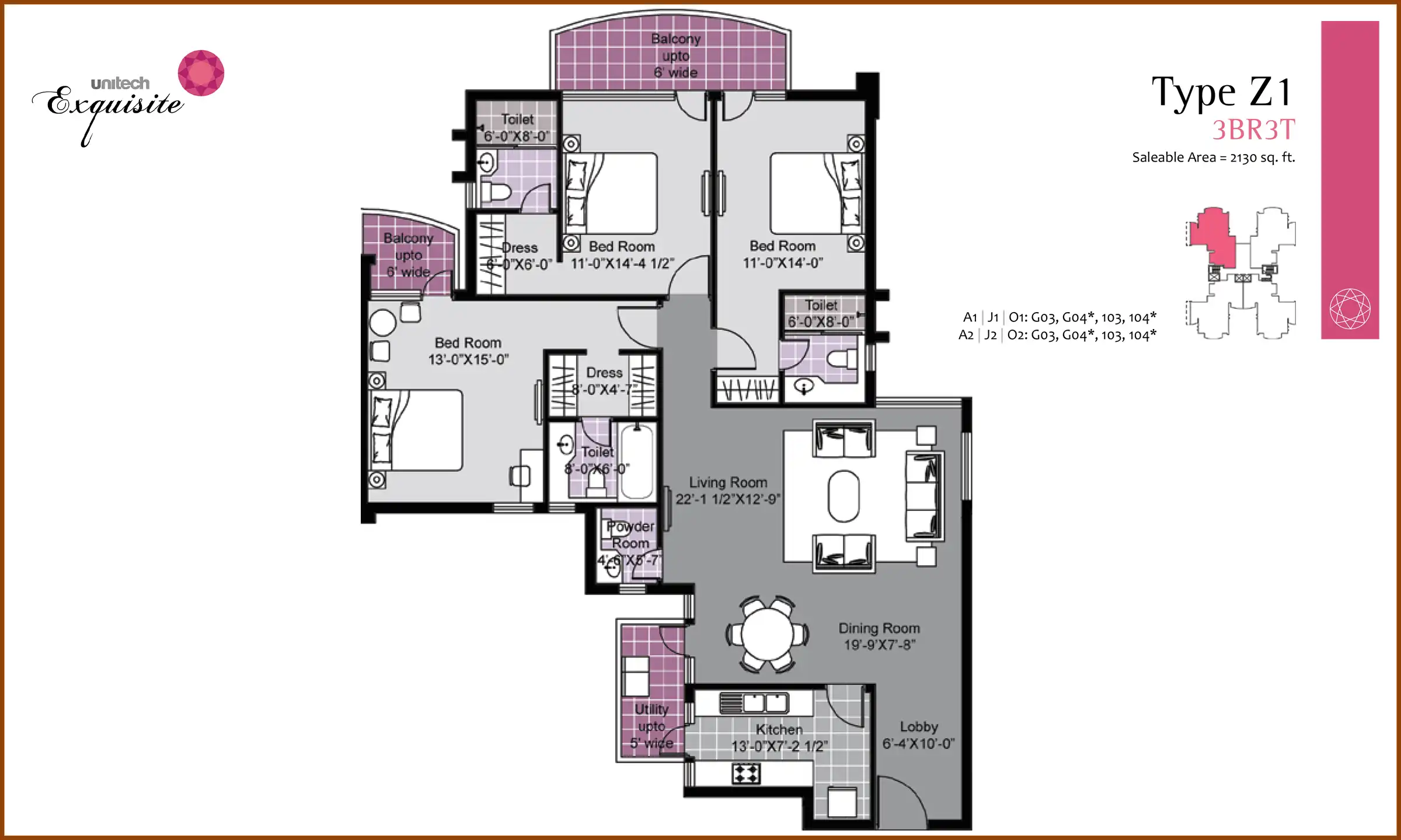 2130 Sqft