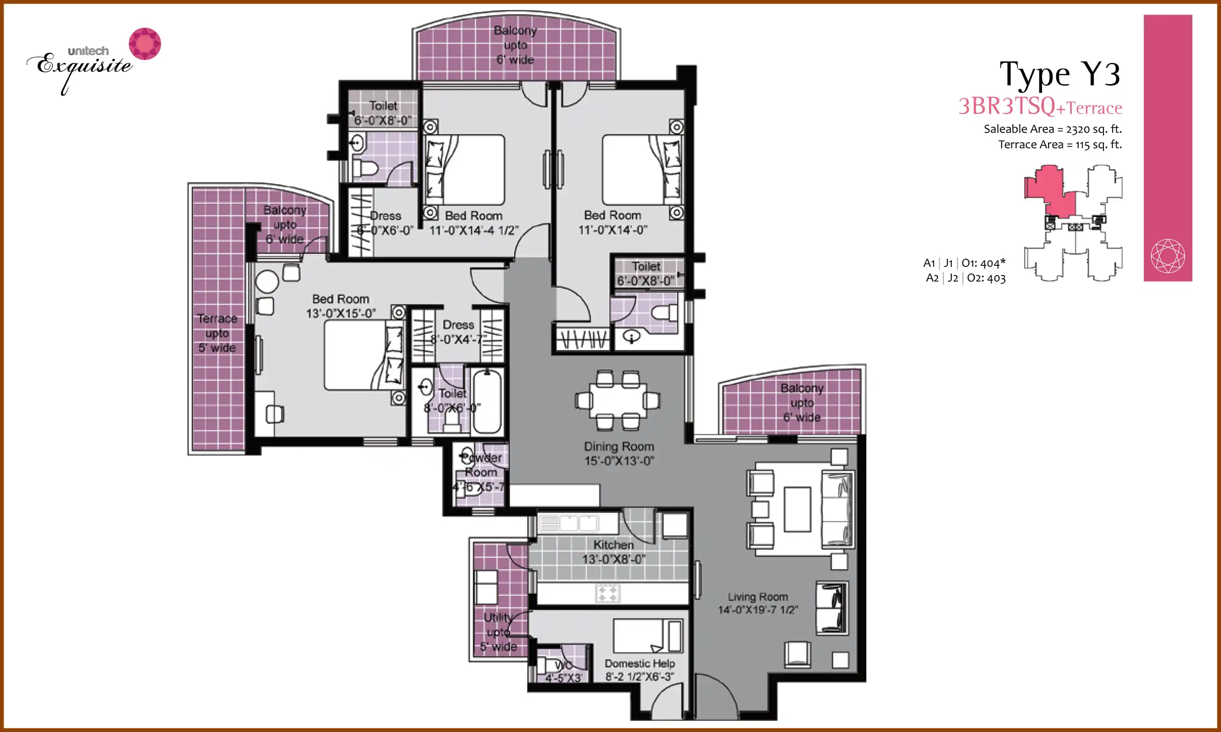 2320 Sqft