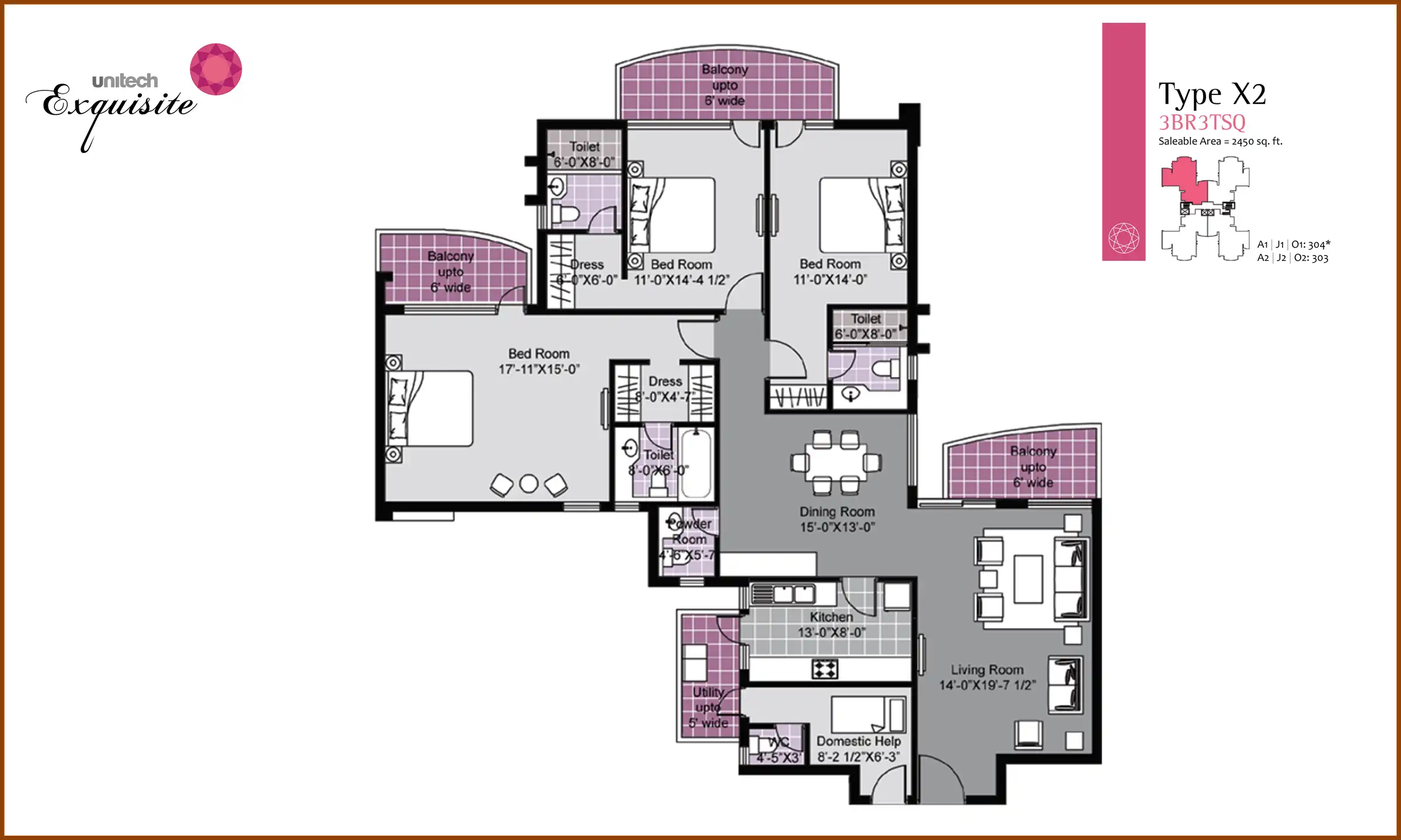 2450 Sqft