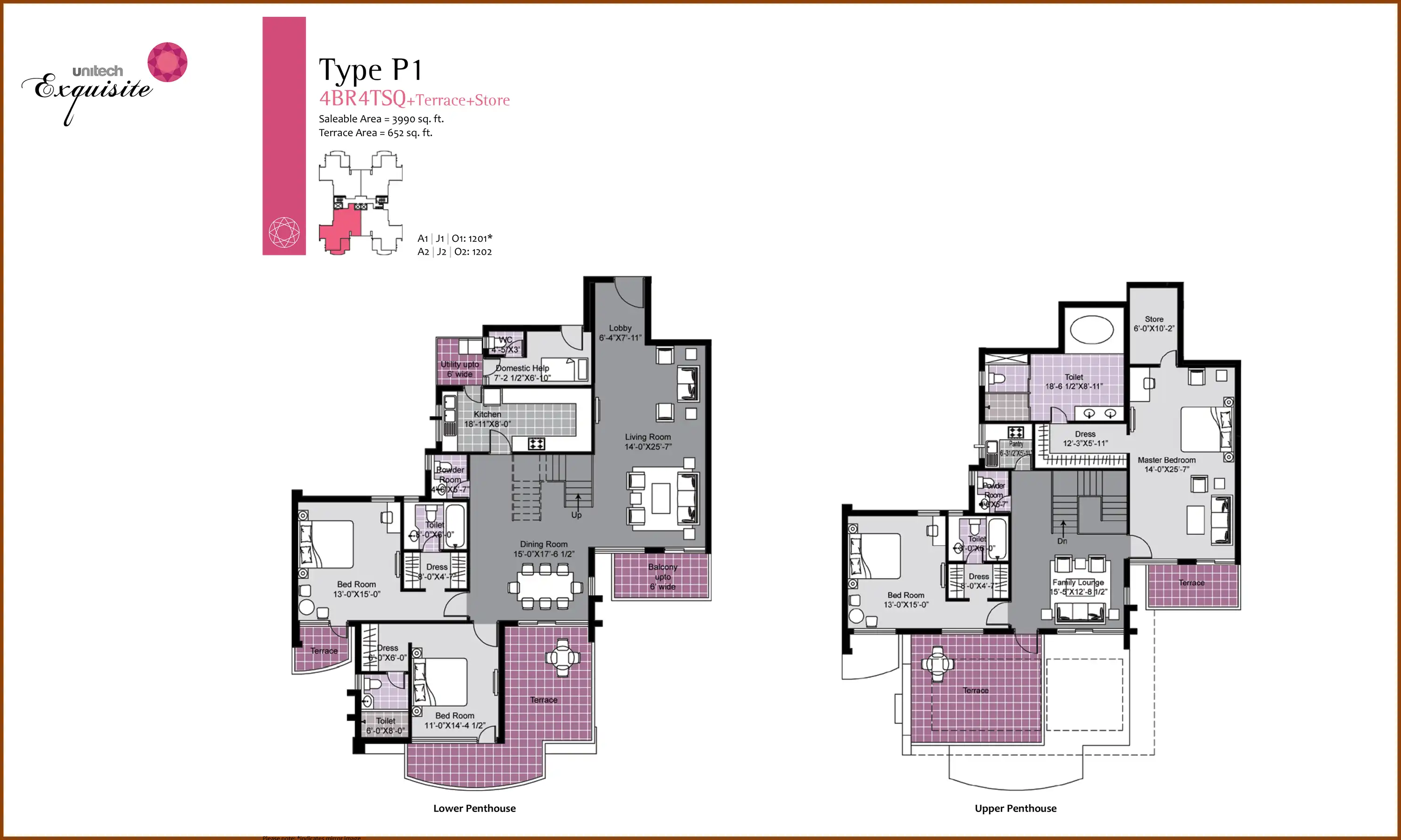 3990 Sqft