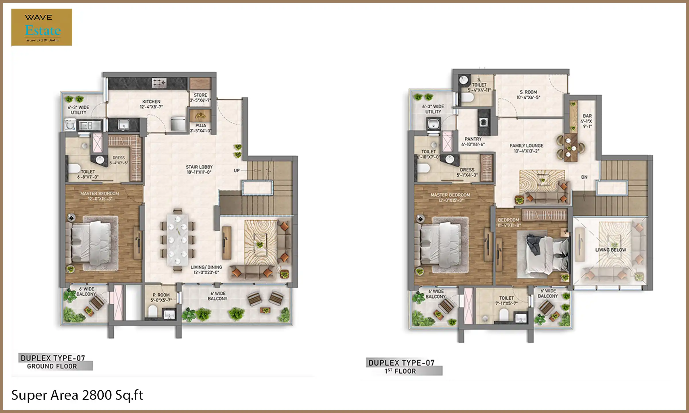 2800 Sqft