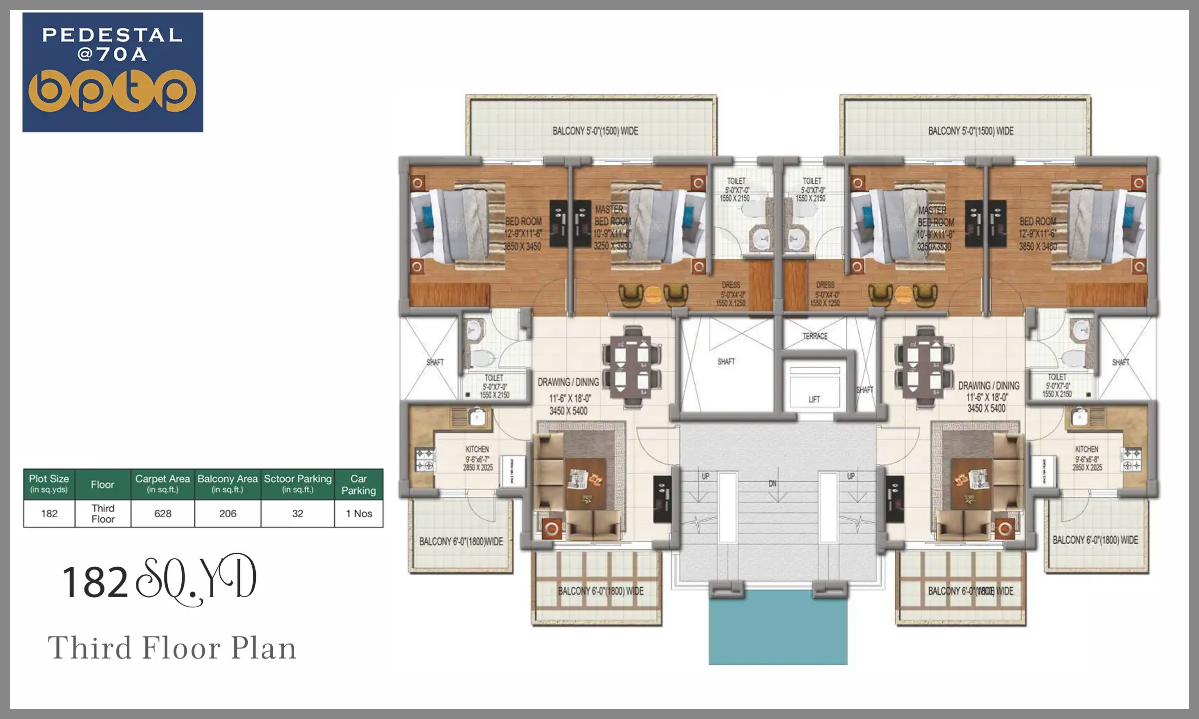 1638 Sqft