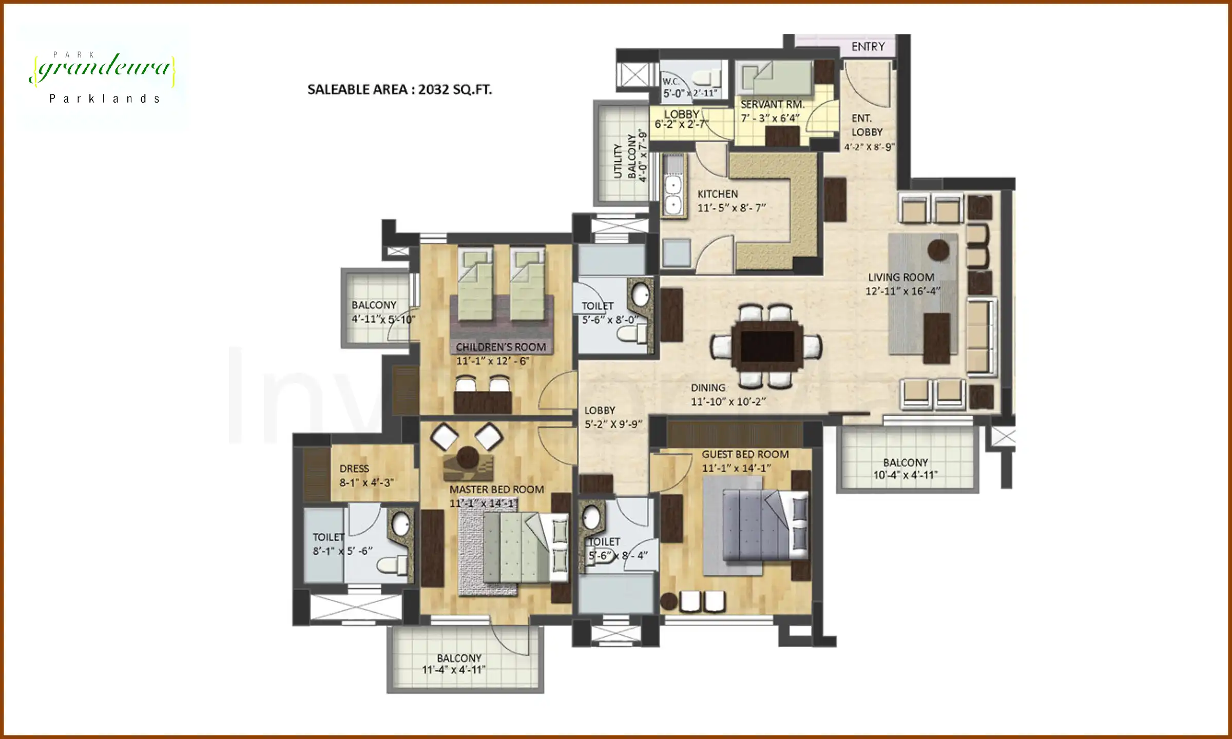 2032 Sqft