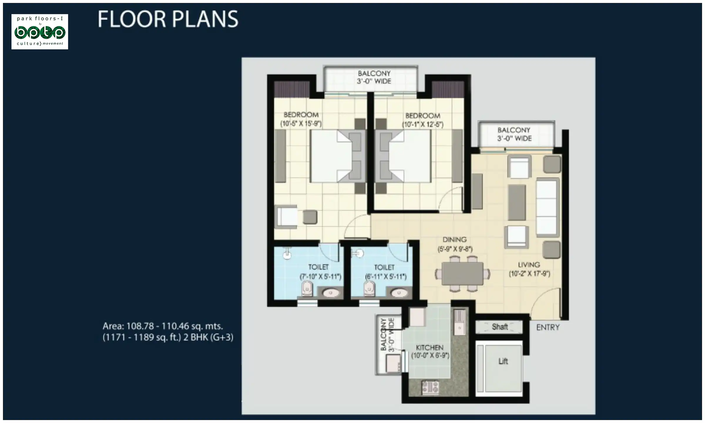 1189 Sqft