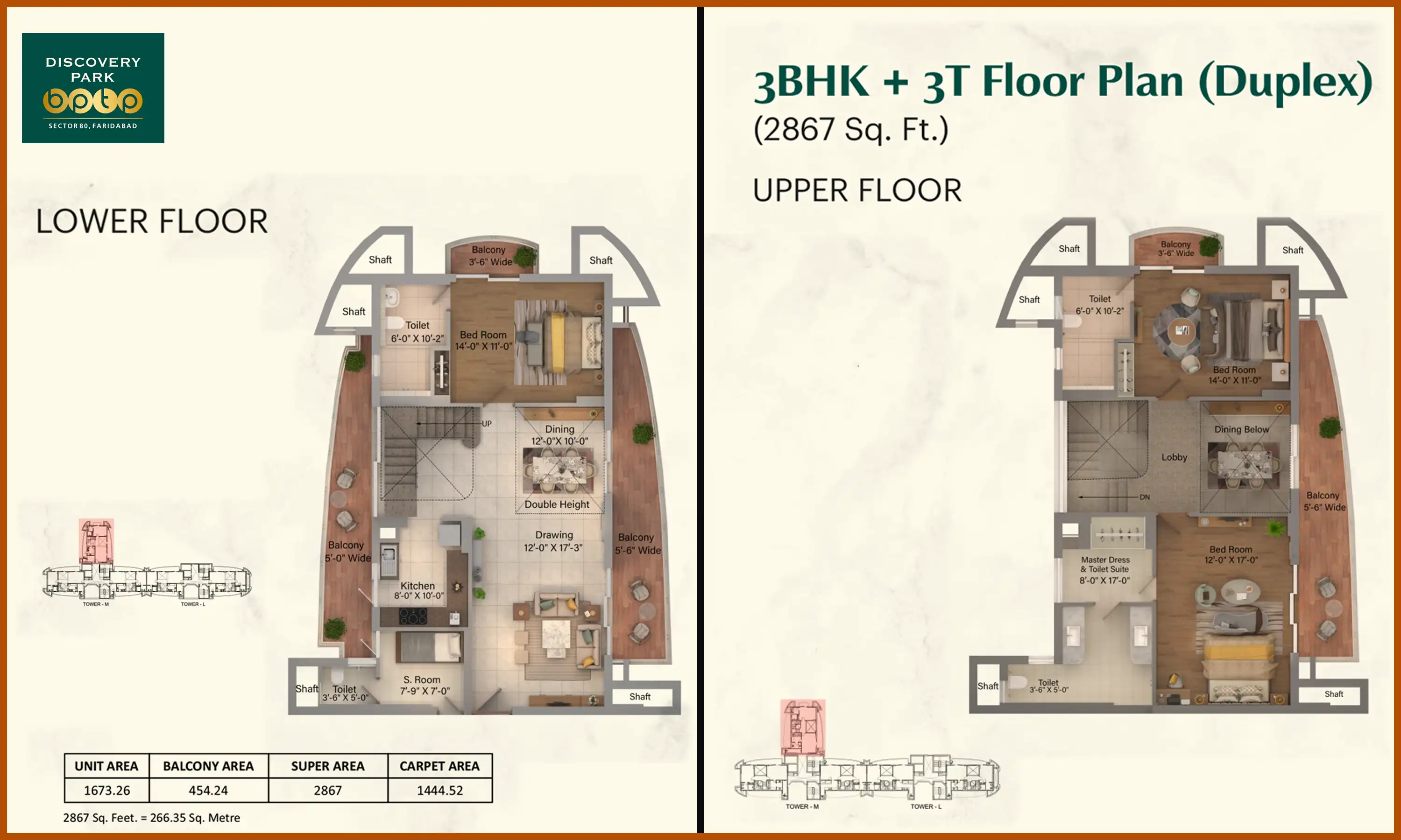 2867 Sqft