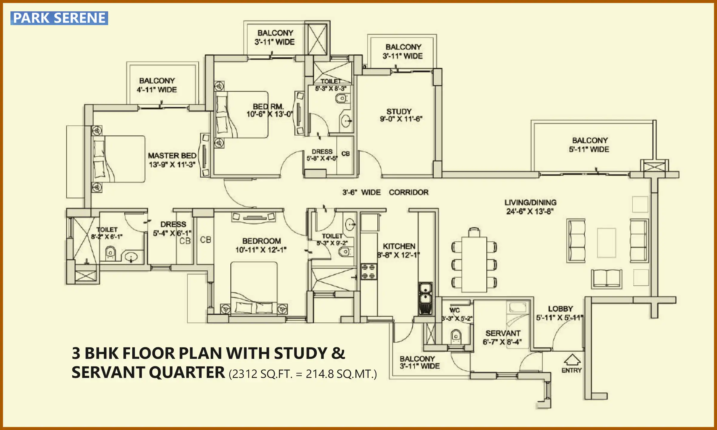 2312 Sqft