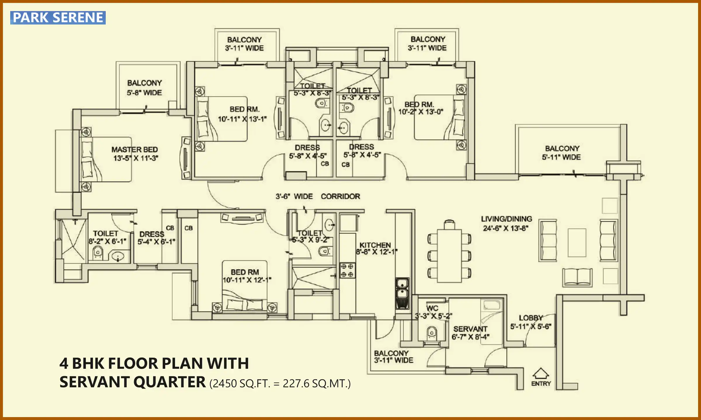 2450 Sqft