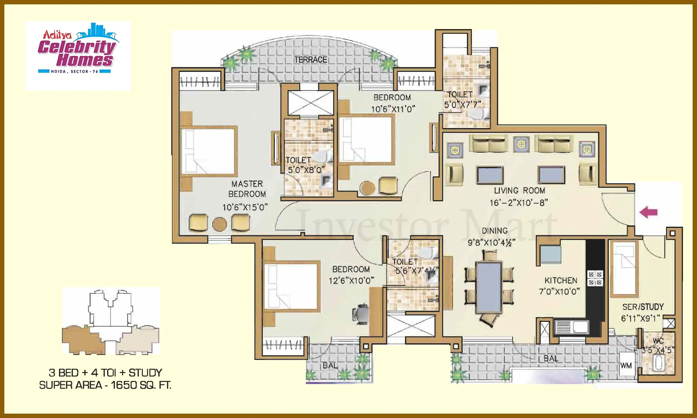 1650 Sqft