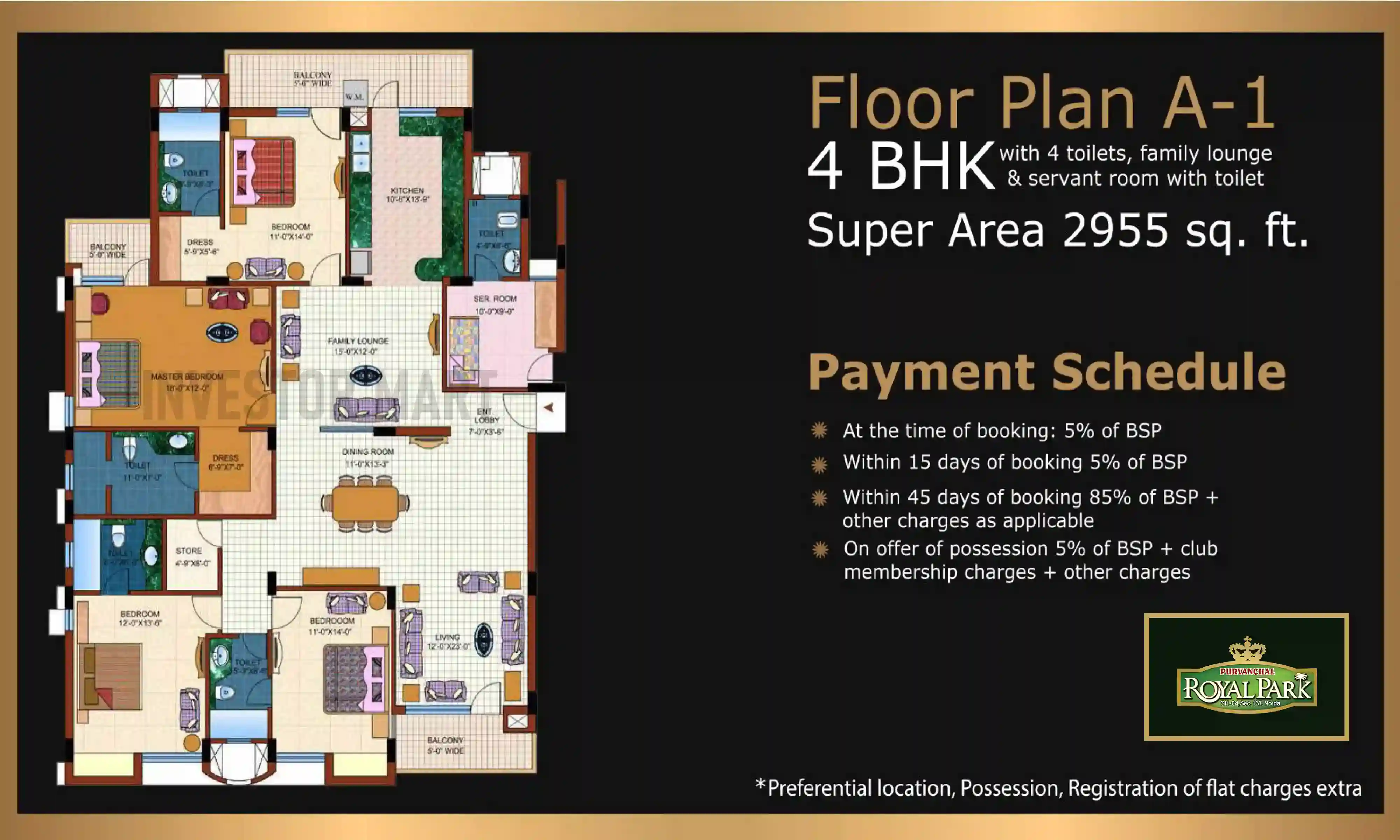 2955 Sqft