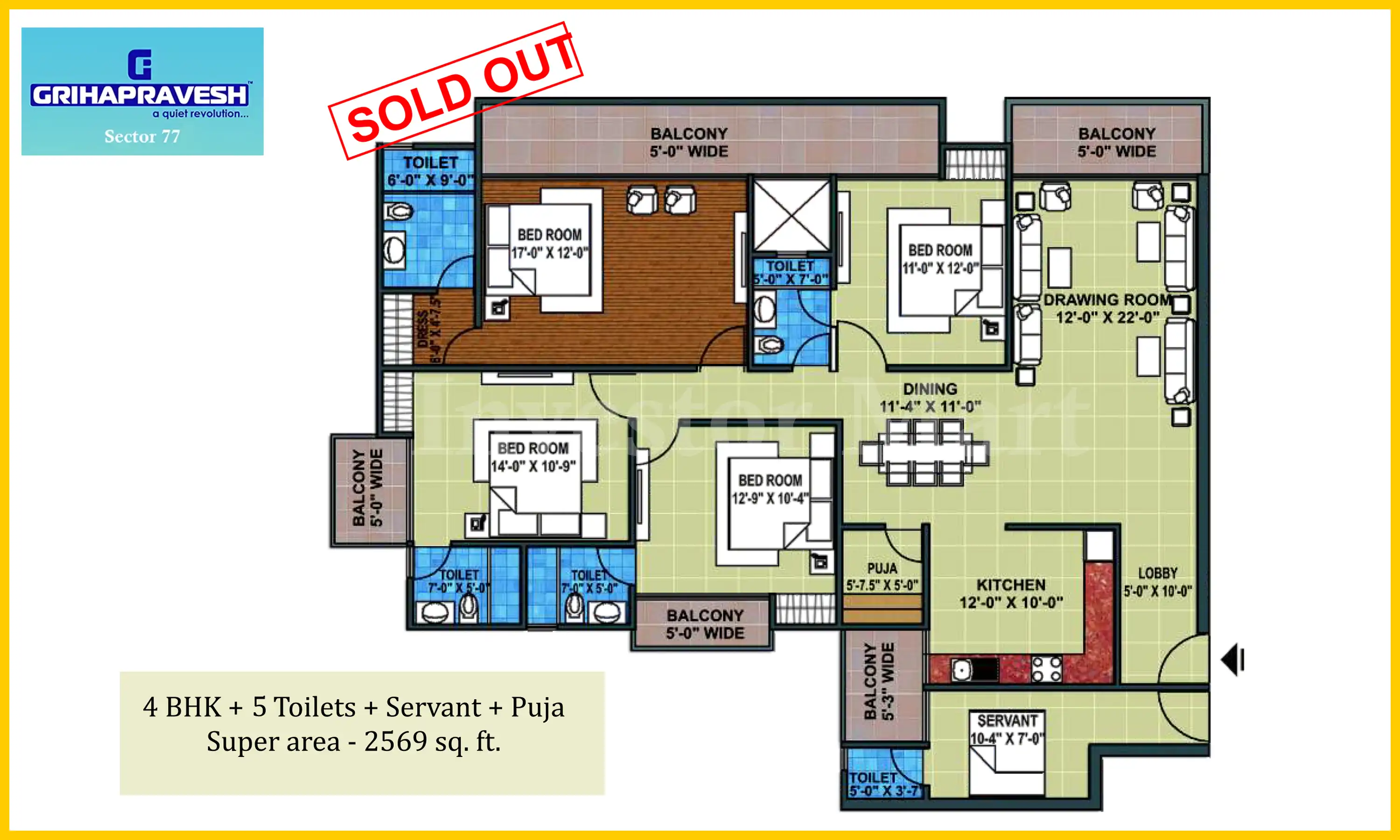 2569 Sqft