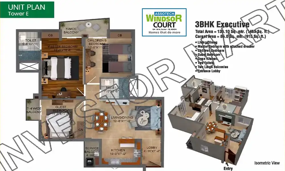 1465 Sqft