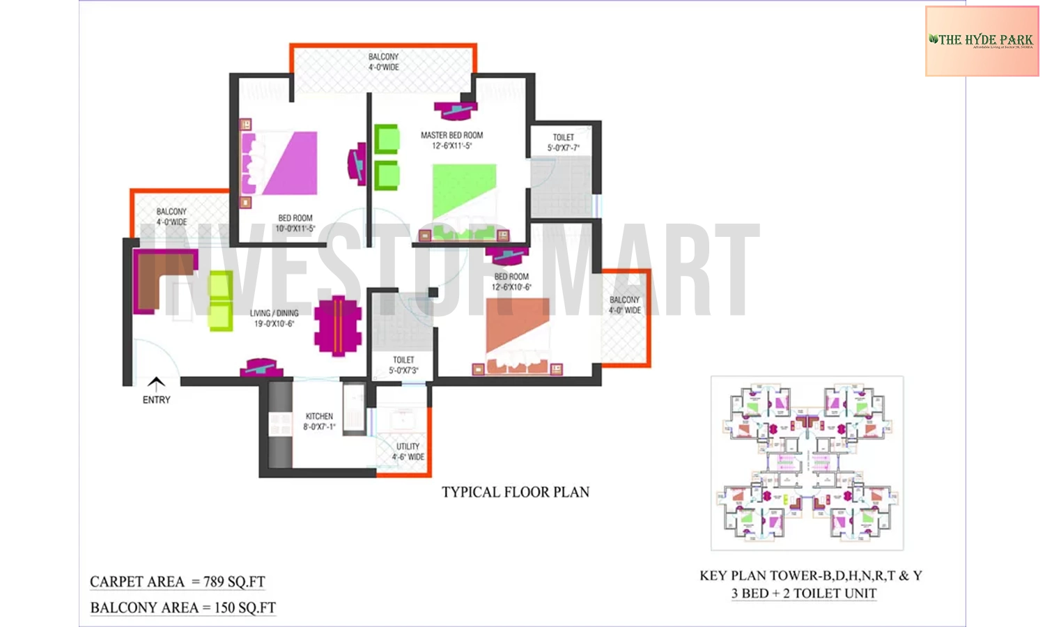 789 Sqft