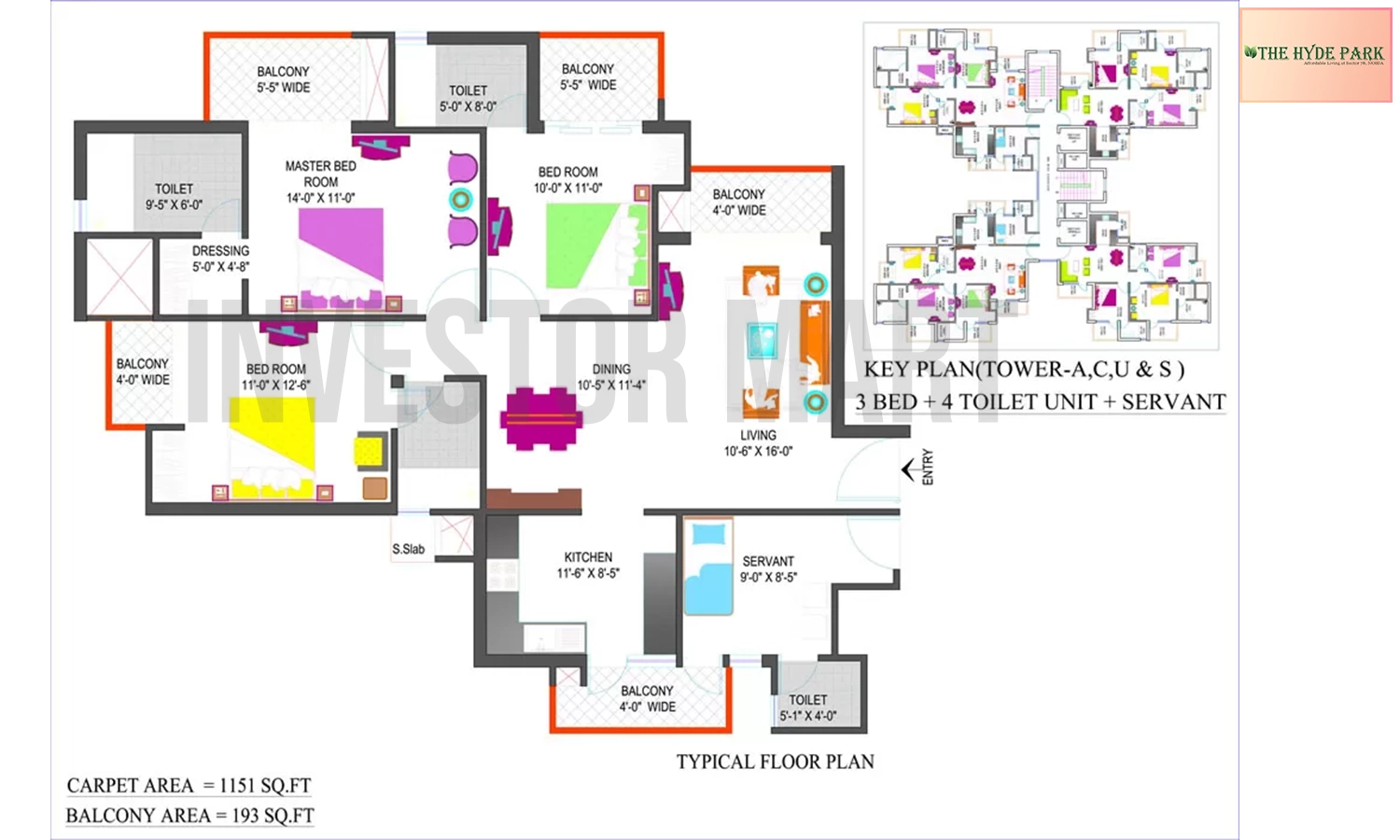 1151 Sqft