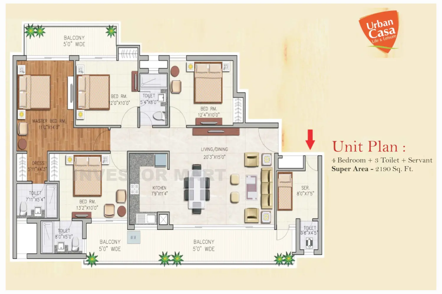 2190 Sqft