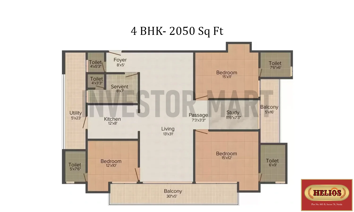 2050 Sqft