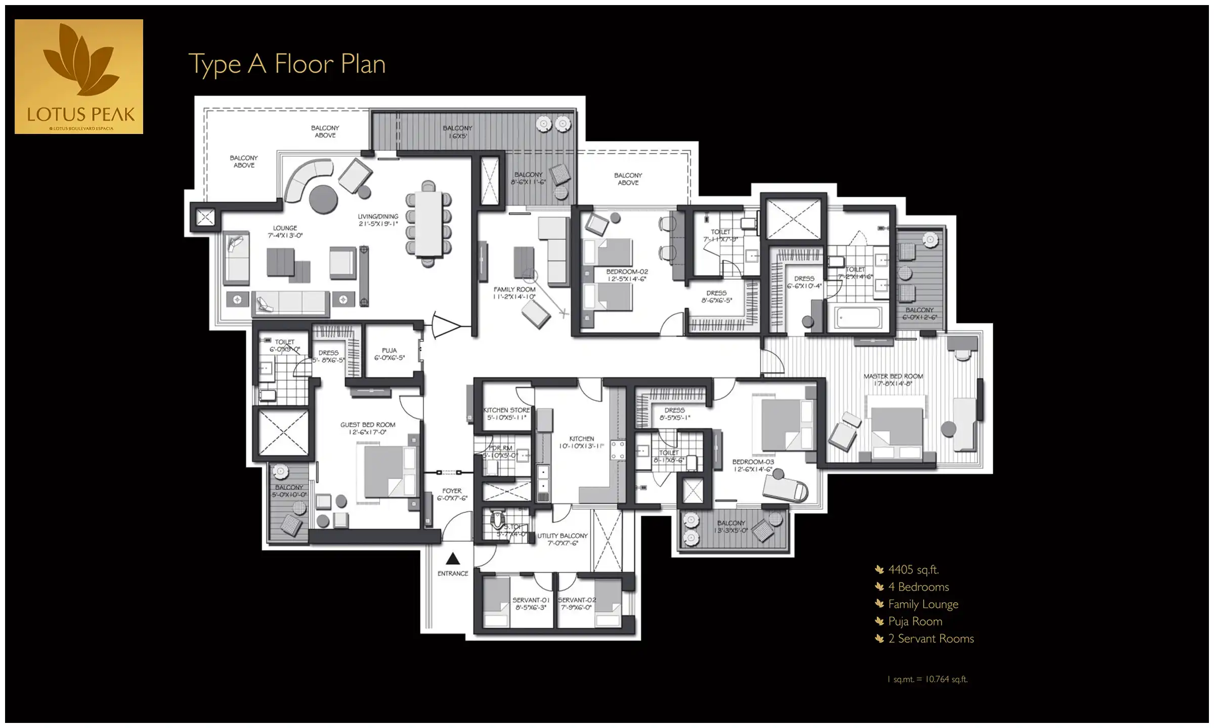4405 Sqft