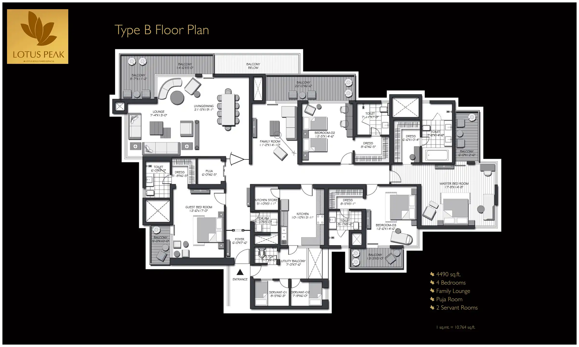 4490 Sqft