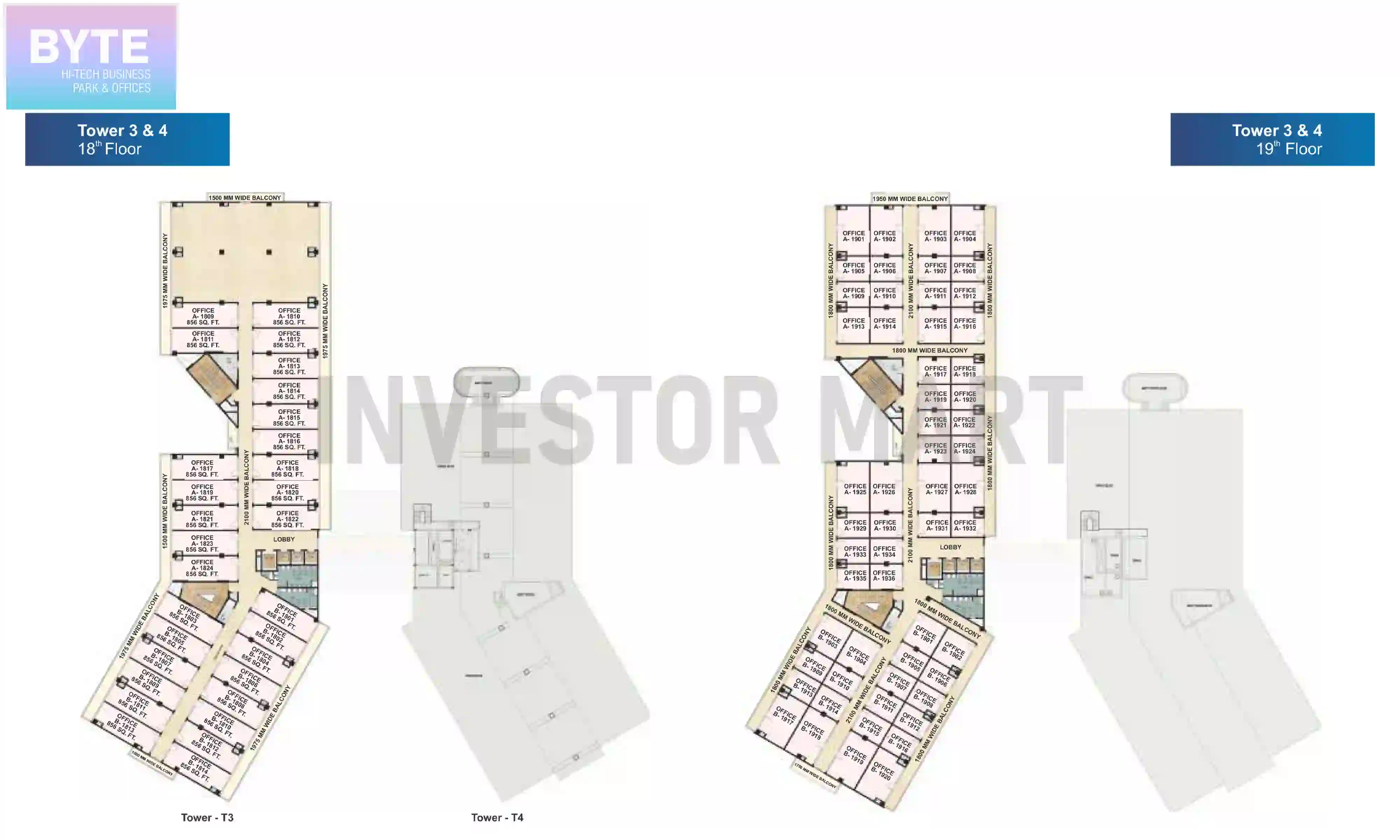 856 Sqft