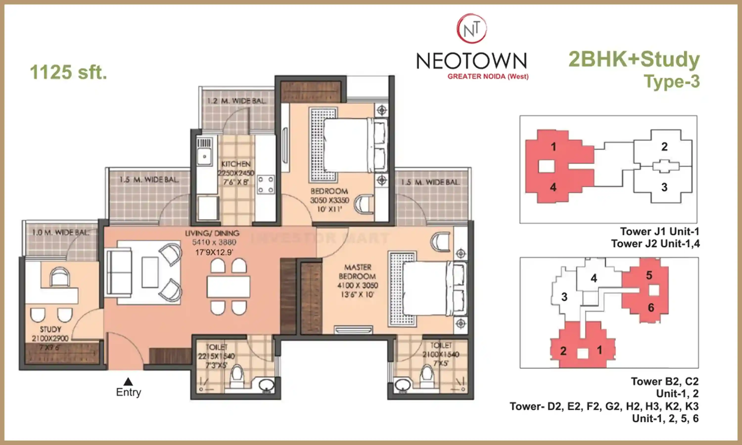 1125 Sqft