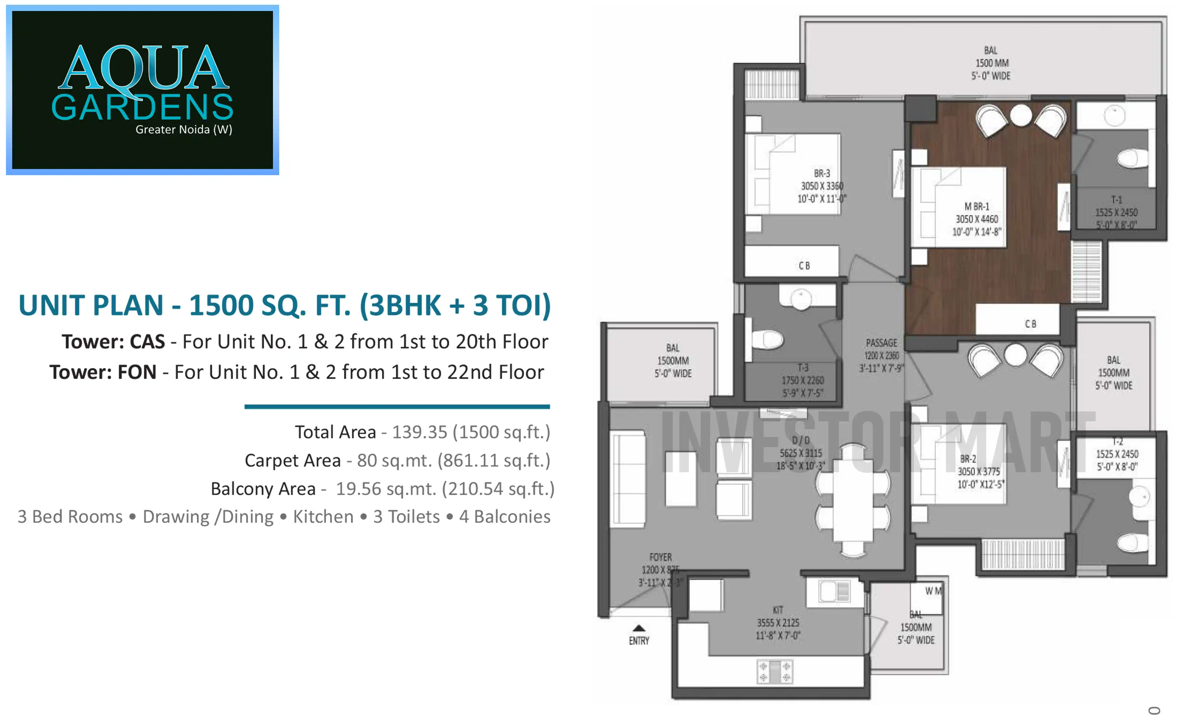1500 Sqft