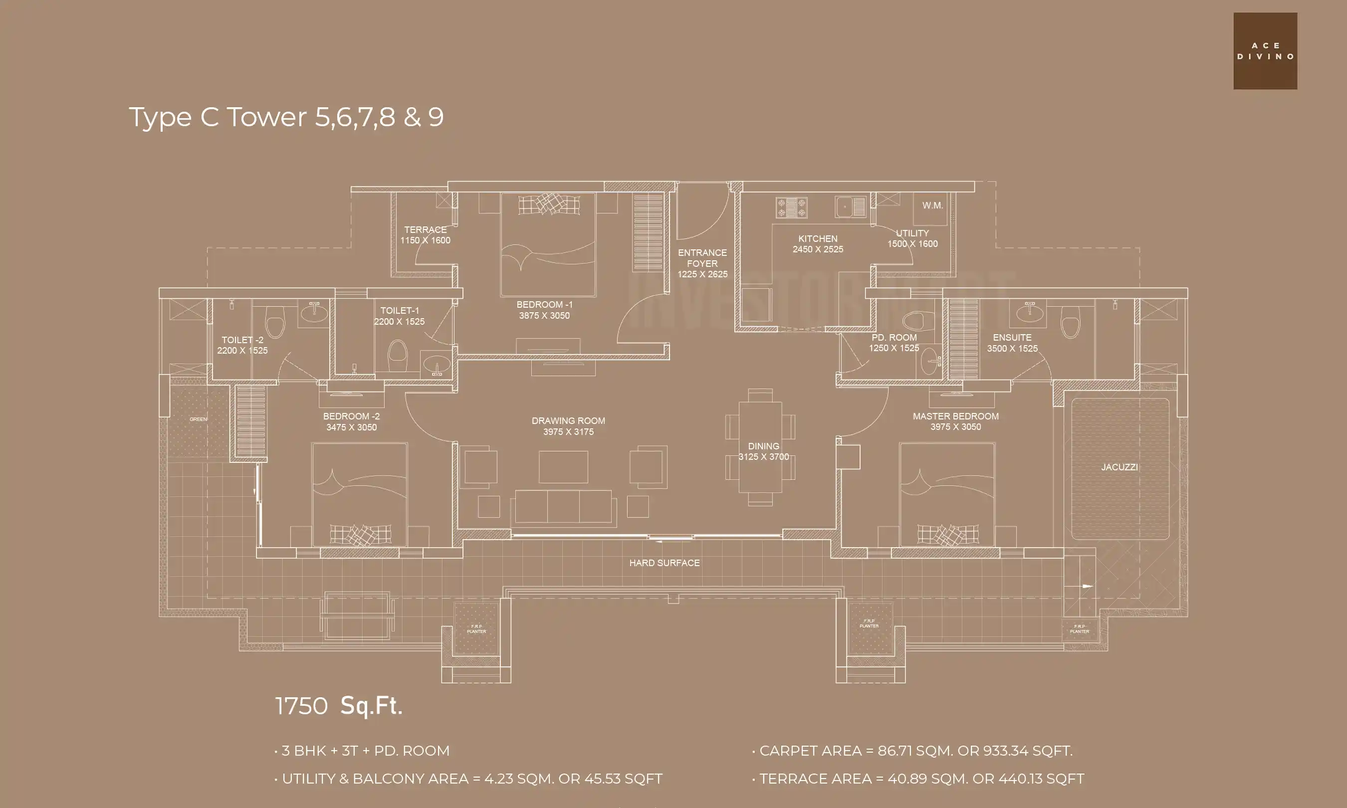 1750 Sqft