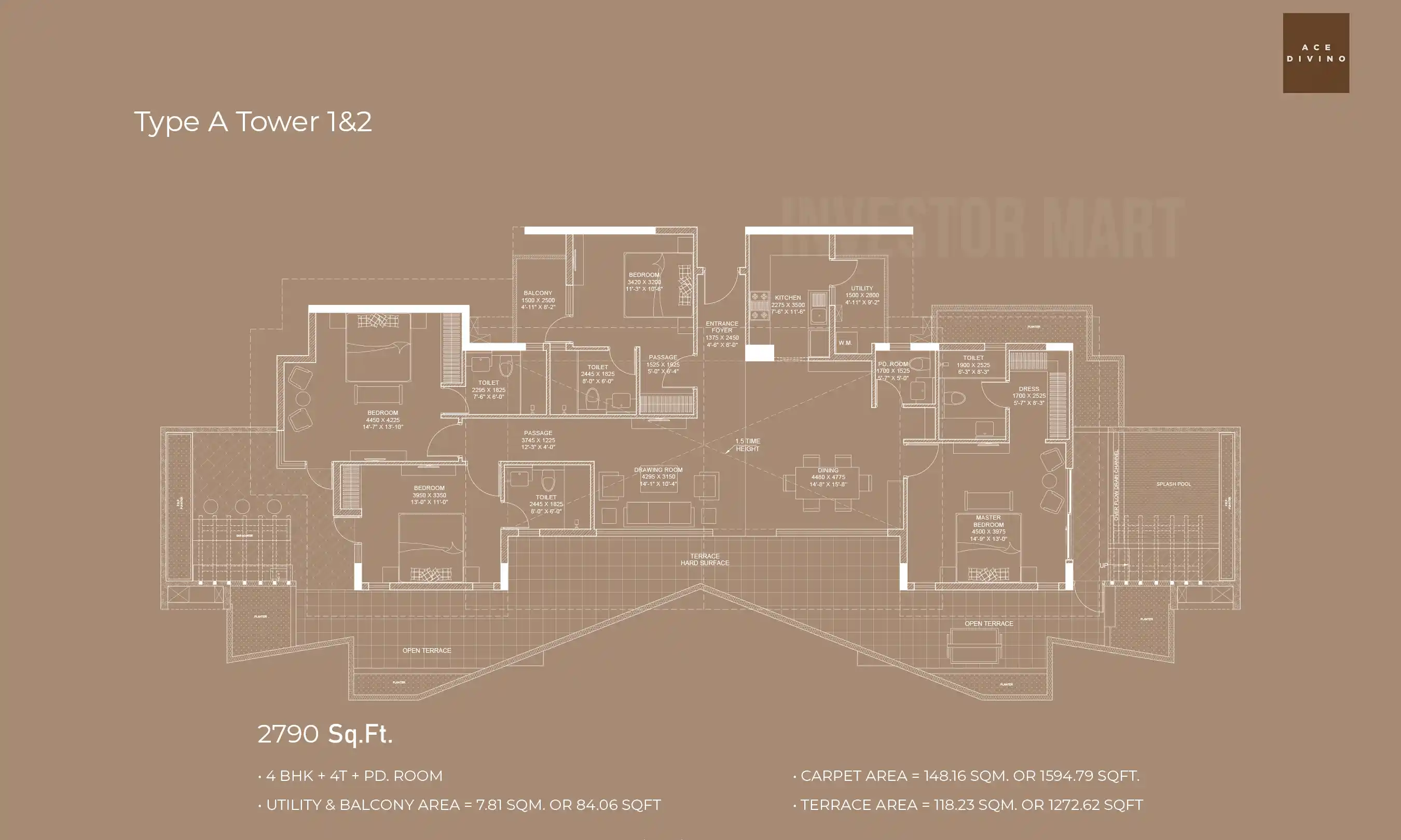 2790 Sqft