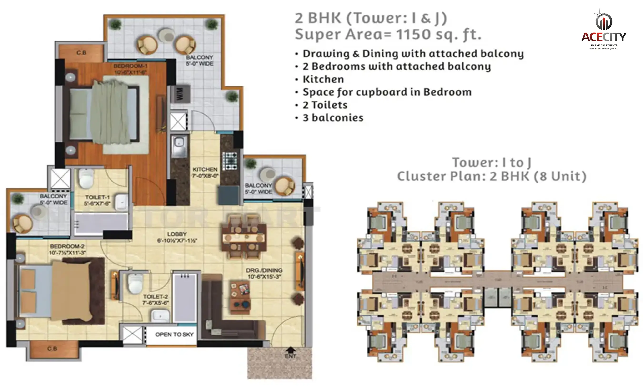 1150 Sqft