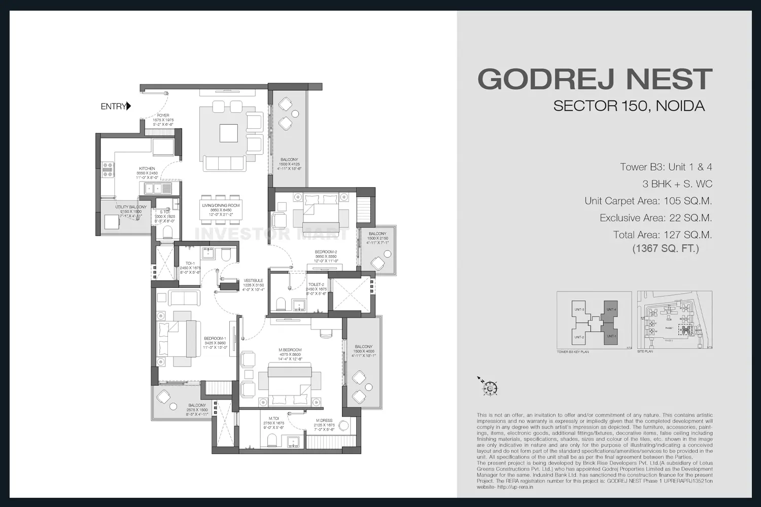 1367 Sqft