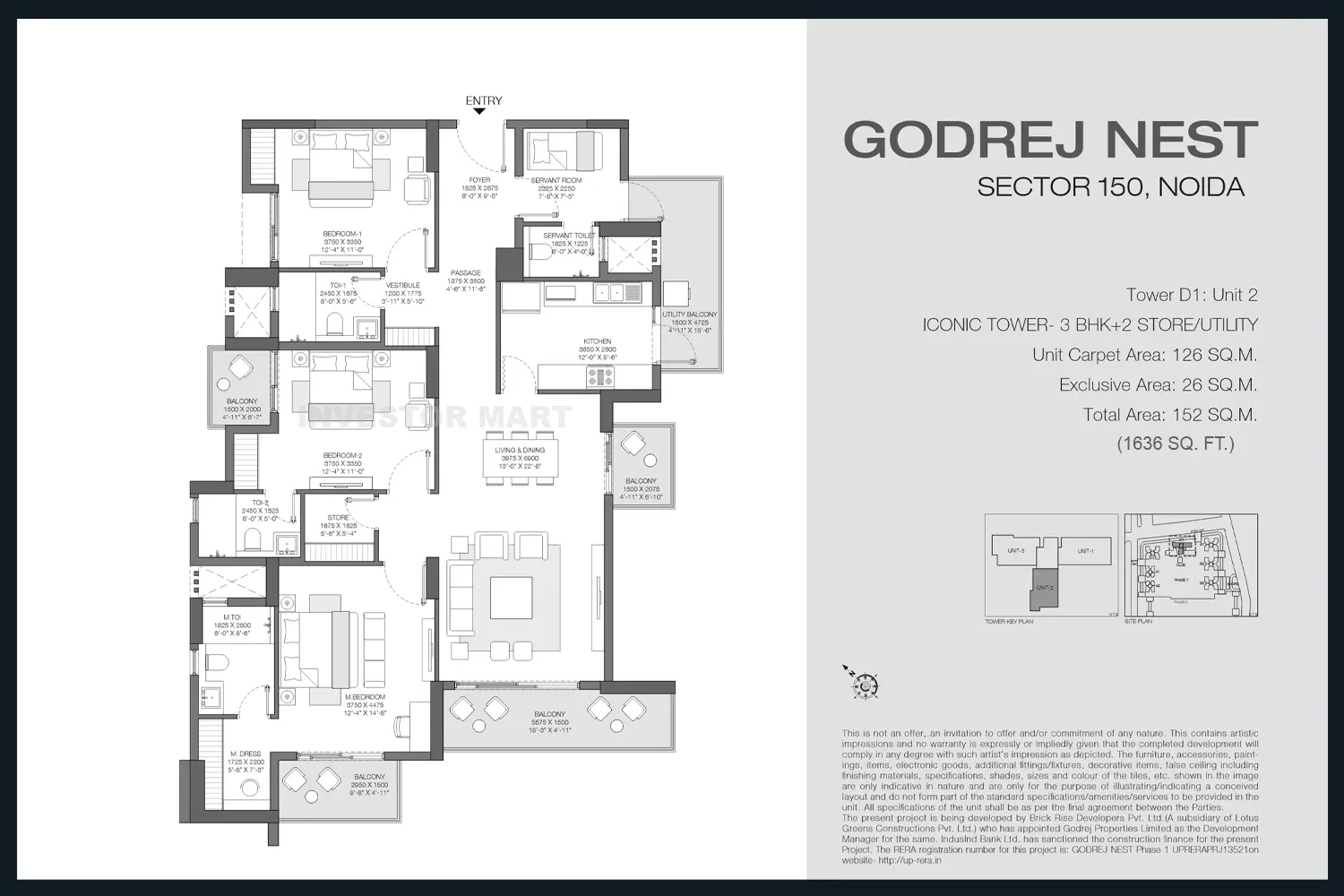 1636 Sqft