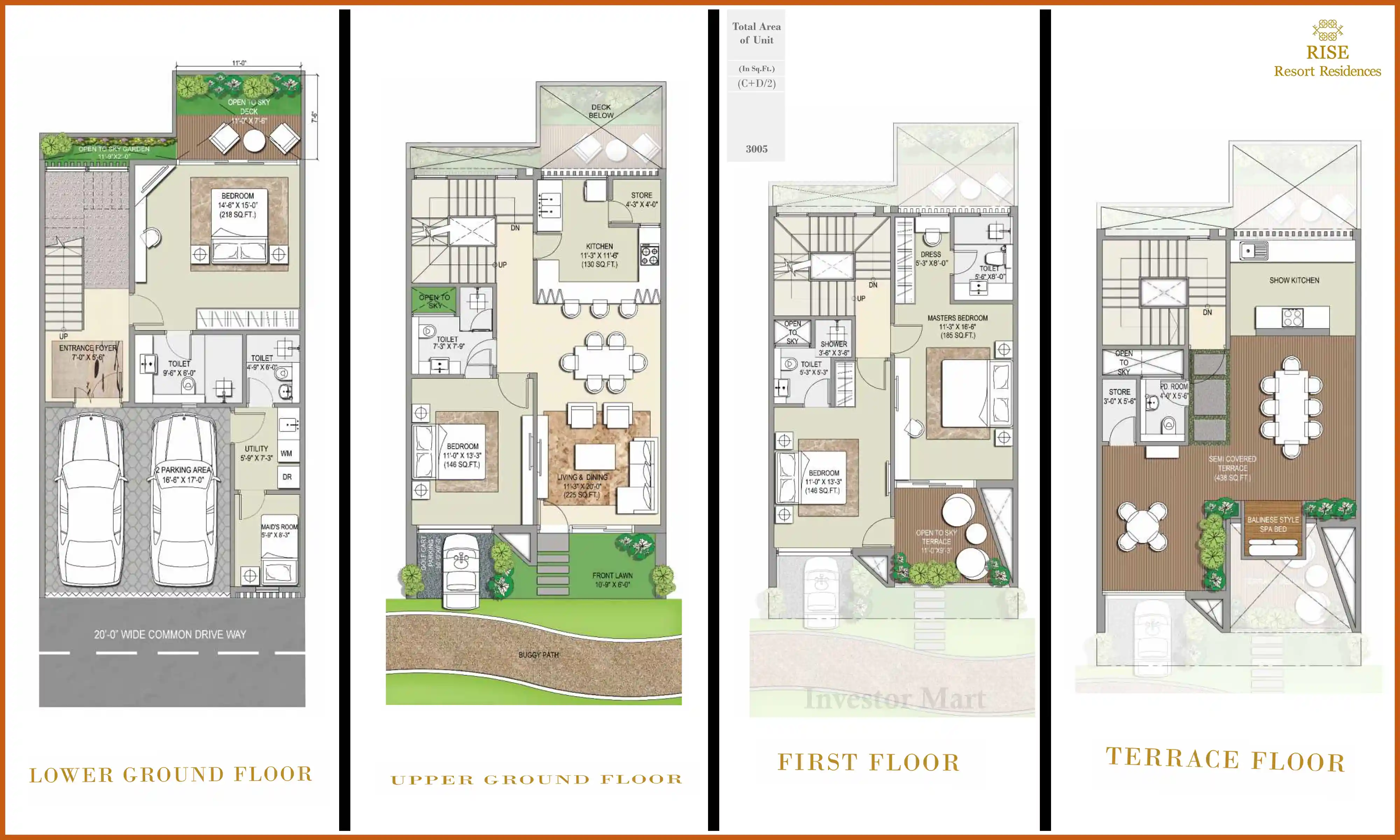 3005 Sqft