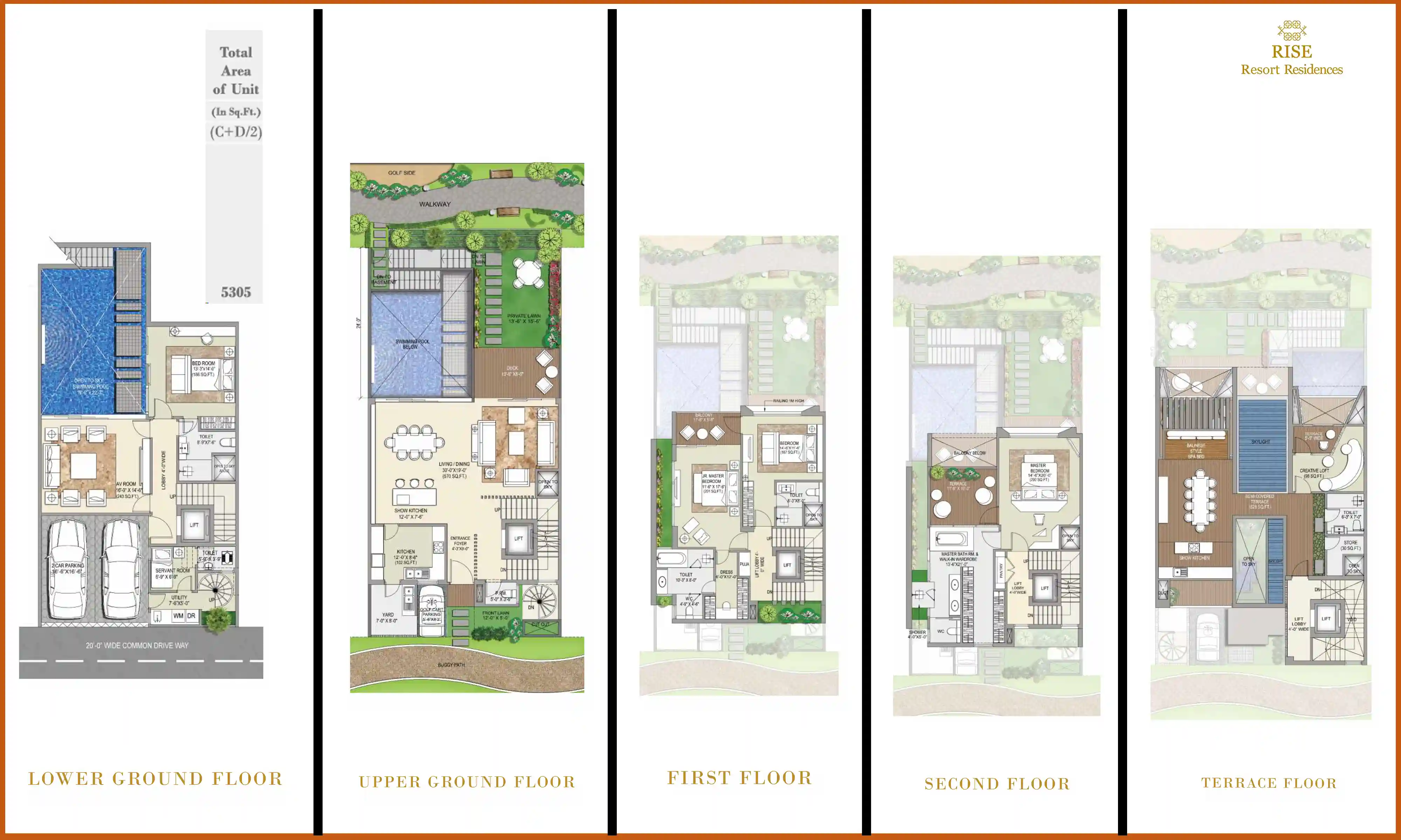 5305 Sqft