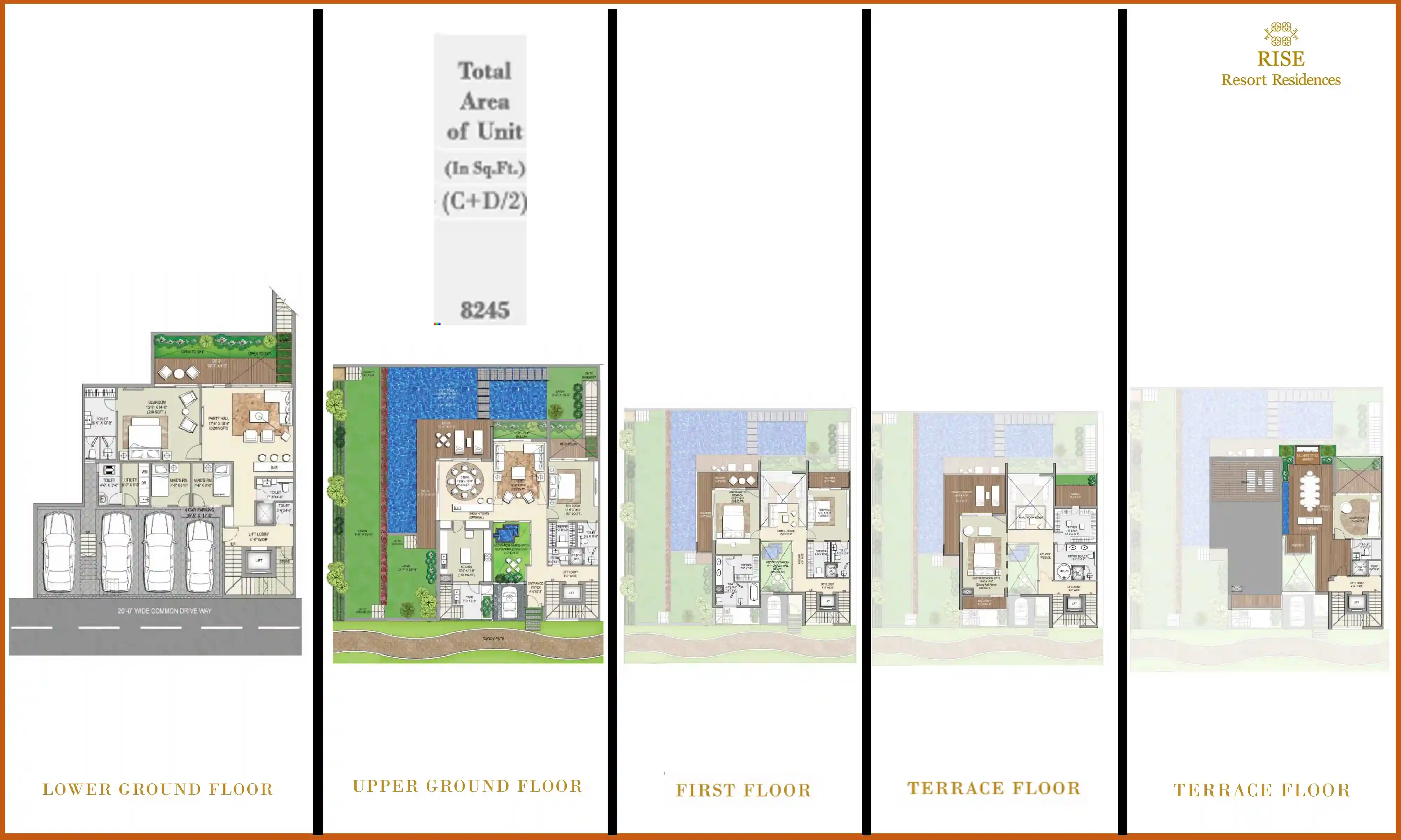 8245 Sqft
