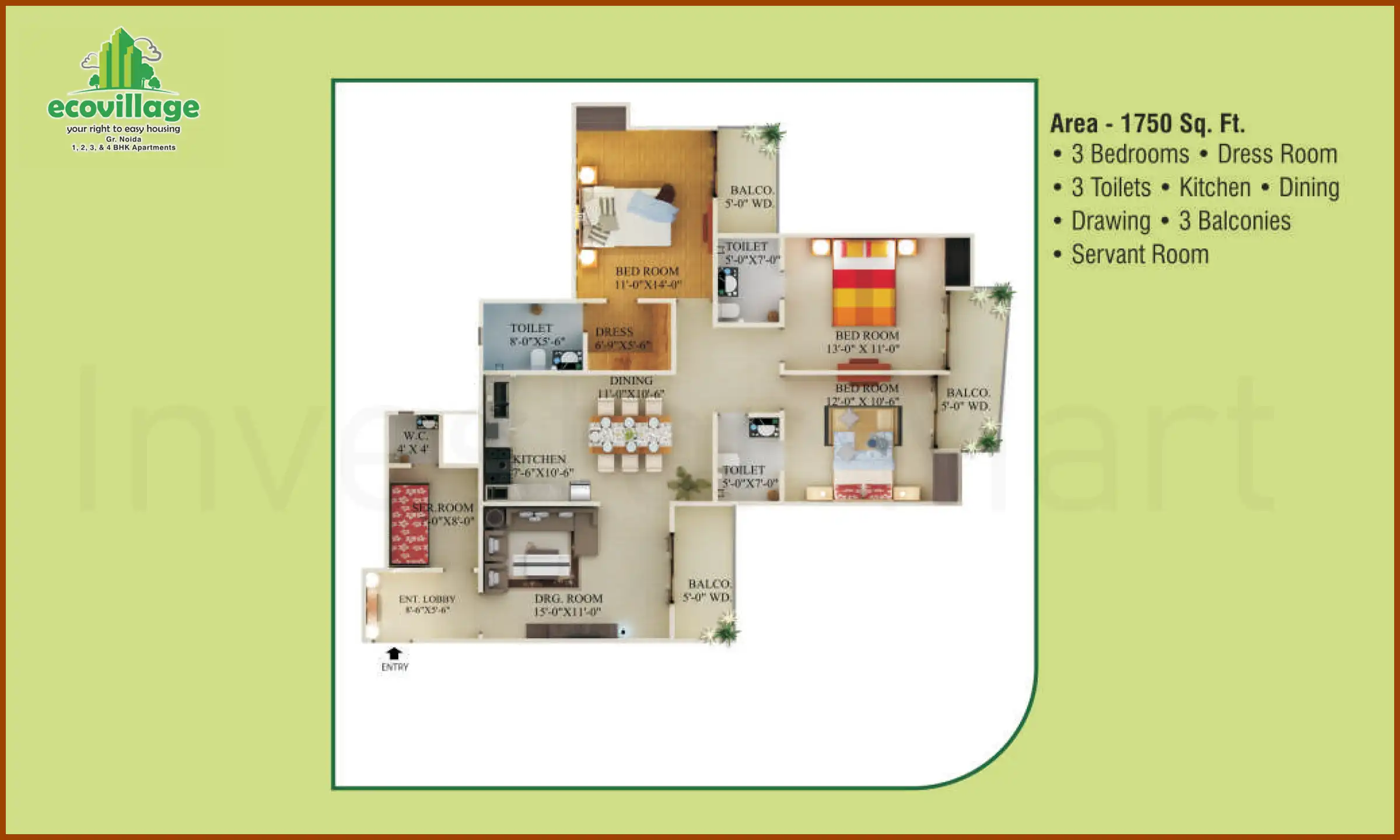 1750 Sqft
