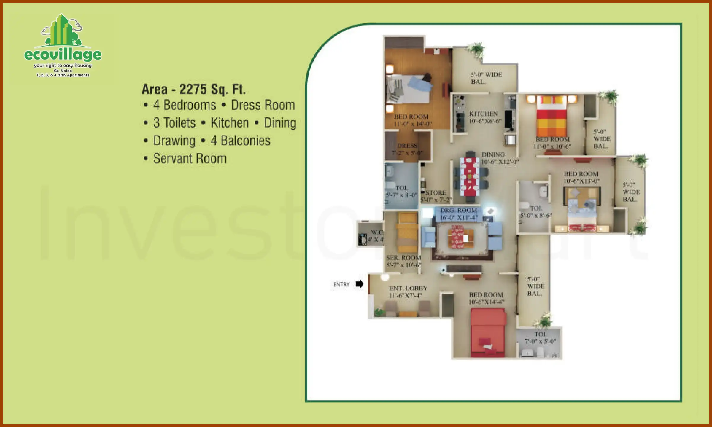 2775 Sqft