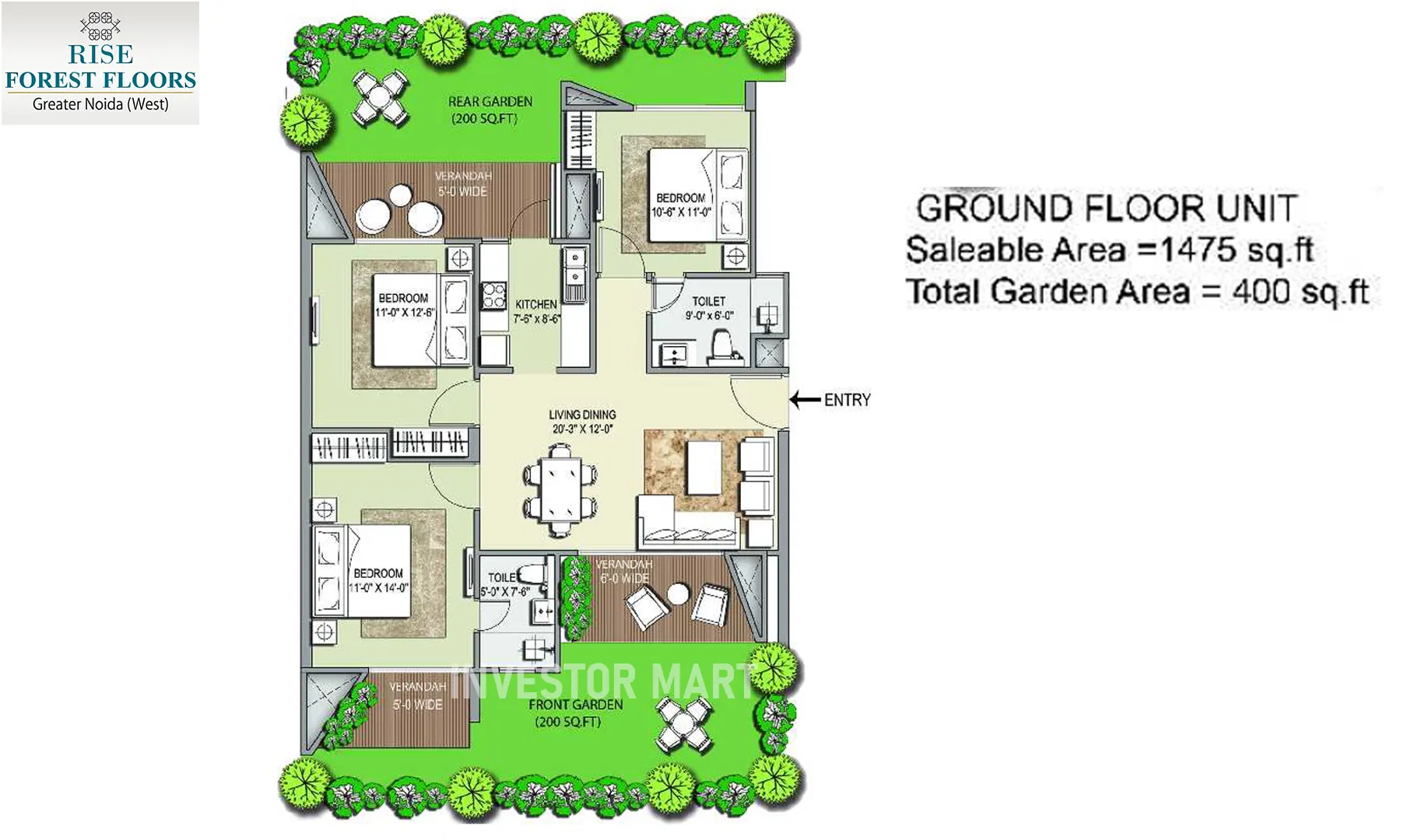 1475 Sqft