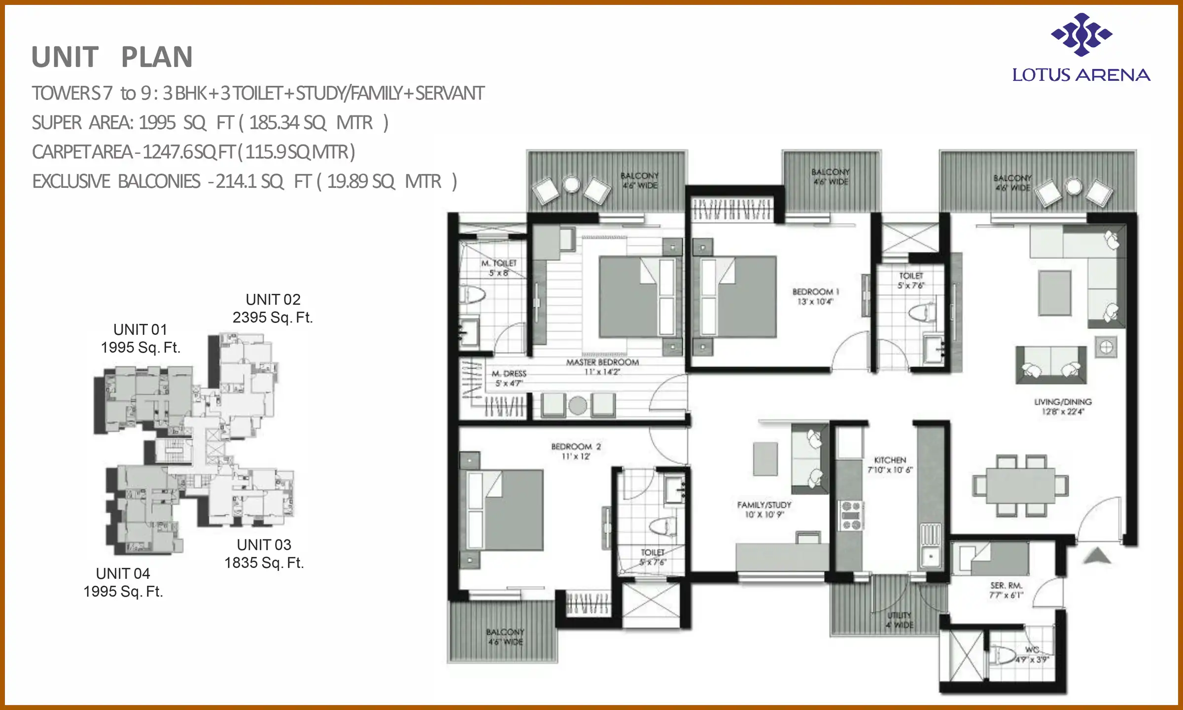 1995 Sqft