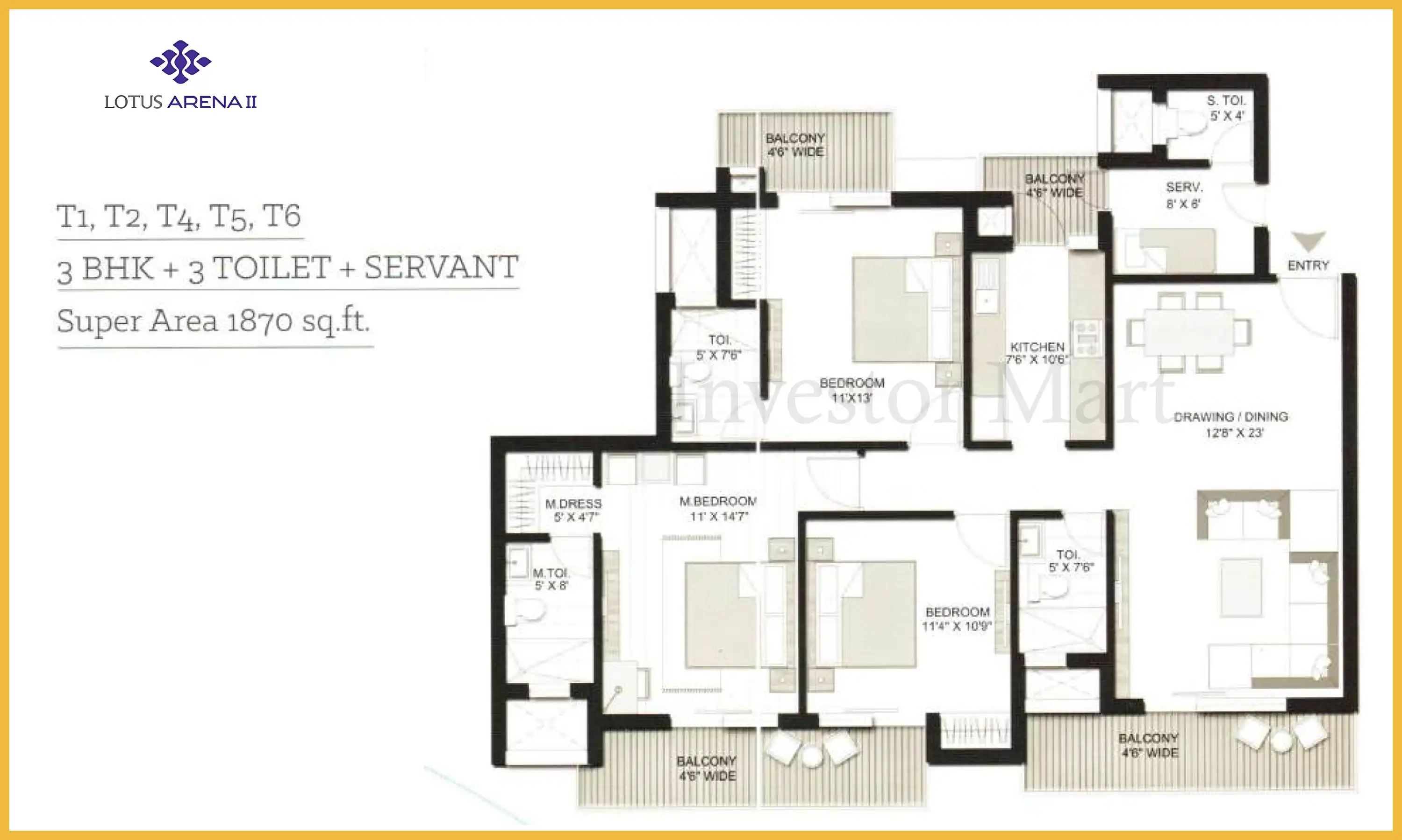 1870 Sqft