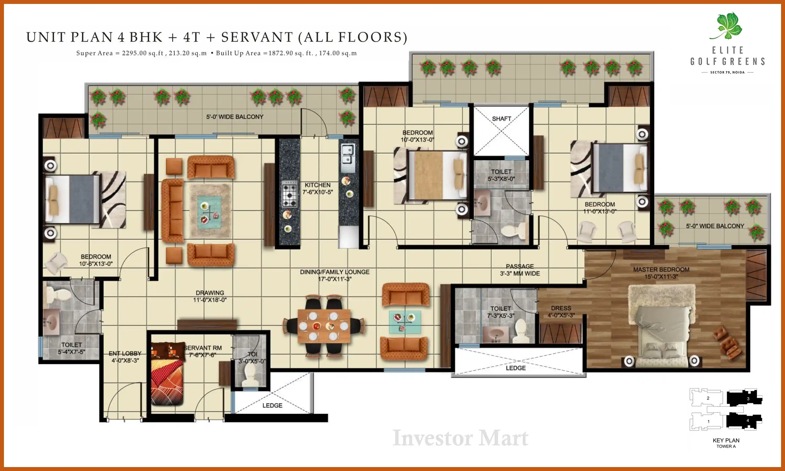 2295 Sqft