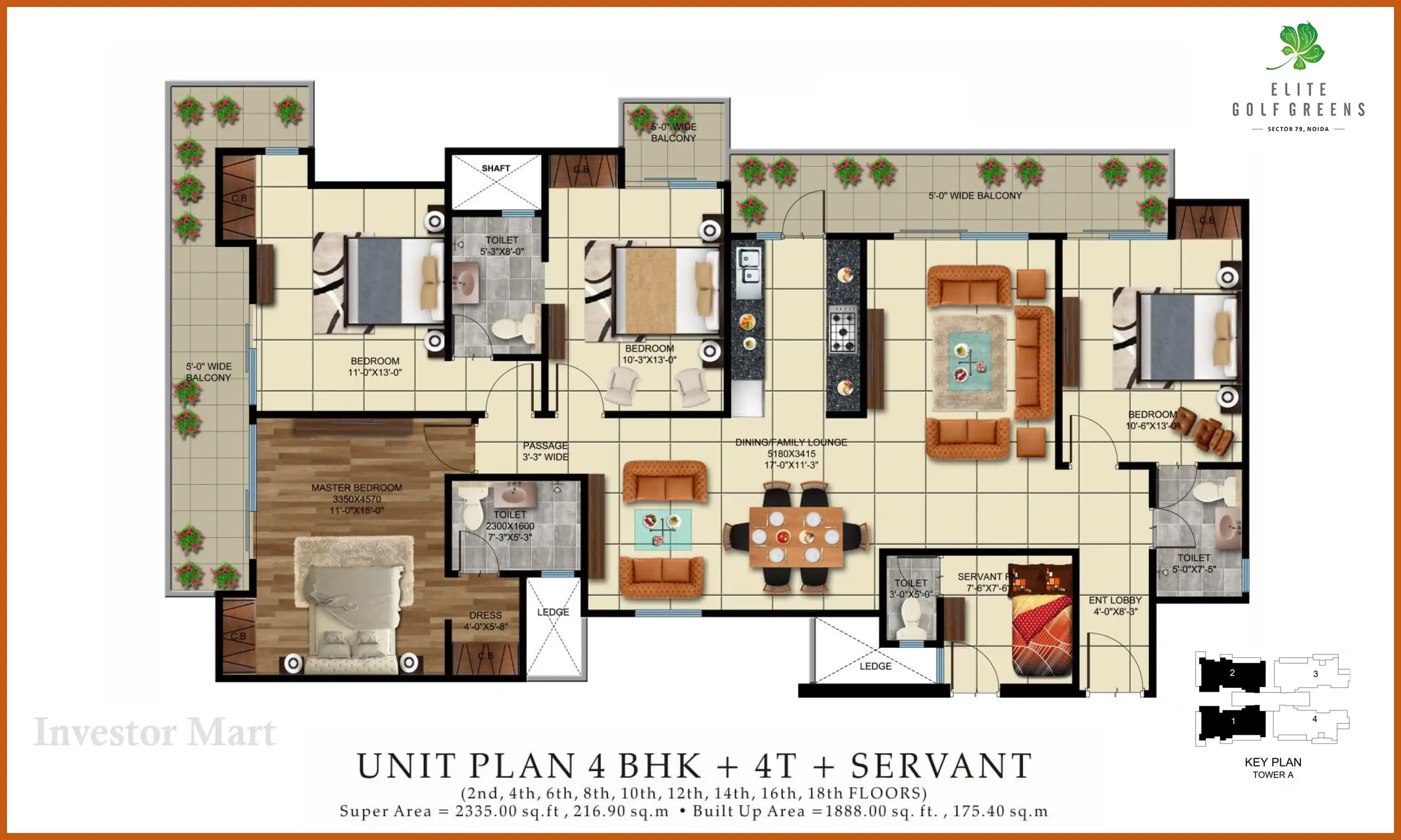 2335 Sqft