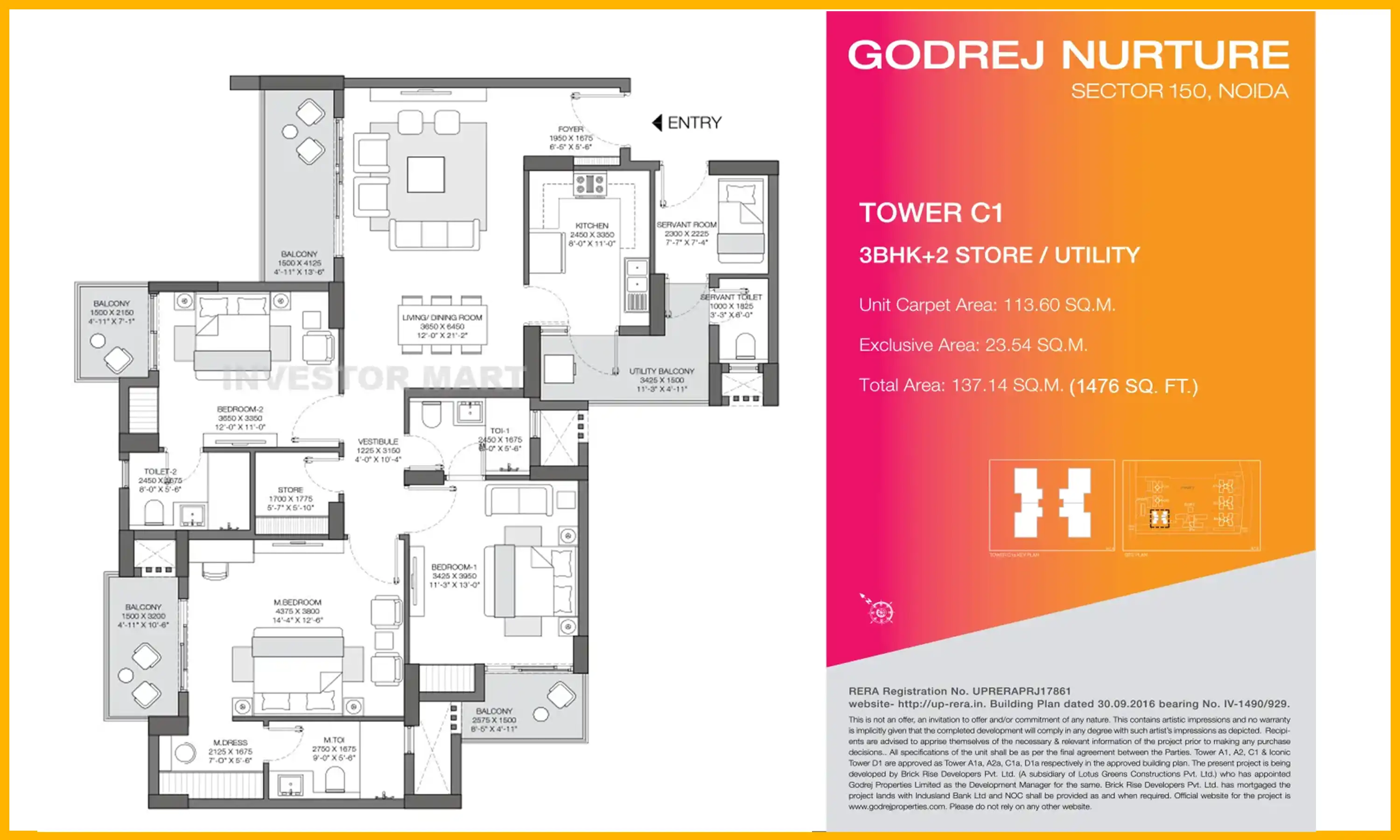 1476 Sqft