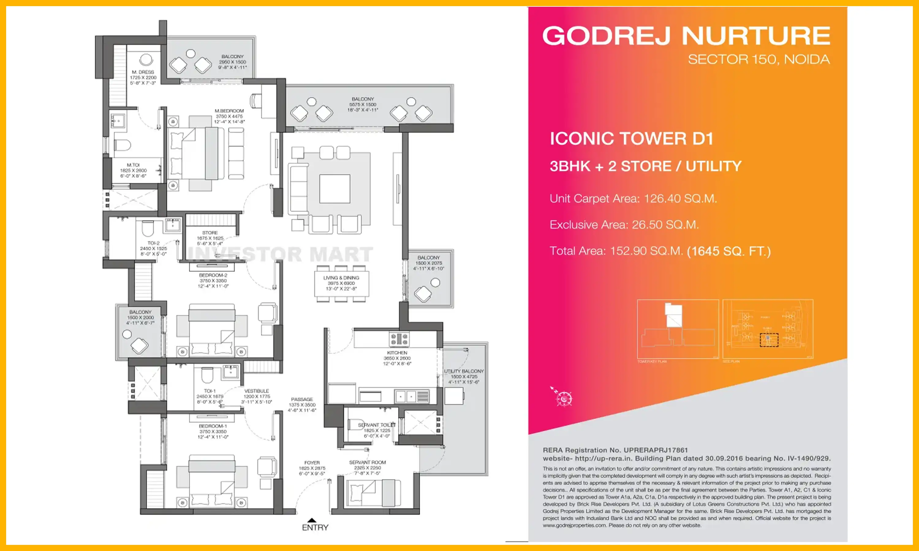 1645 Sqft